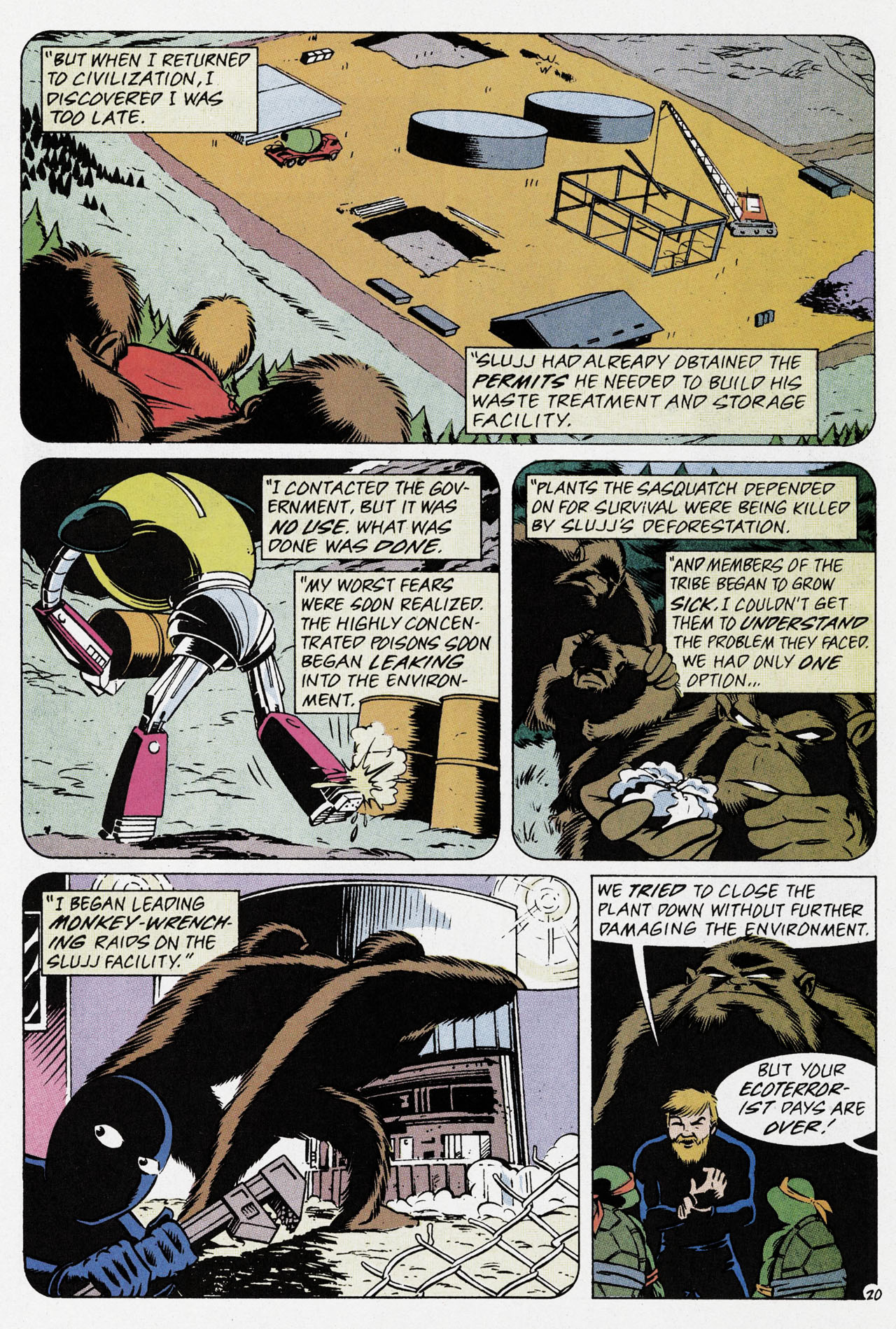 Read online Teenage Mutant Ninja Turtles Adventures (1989) comic -  Issue # _Special 1 - 22