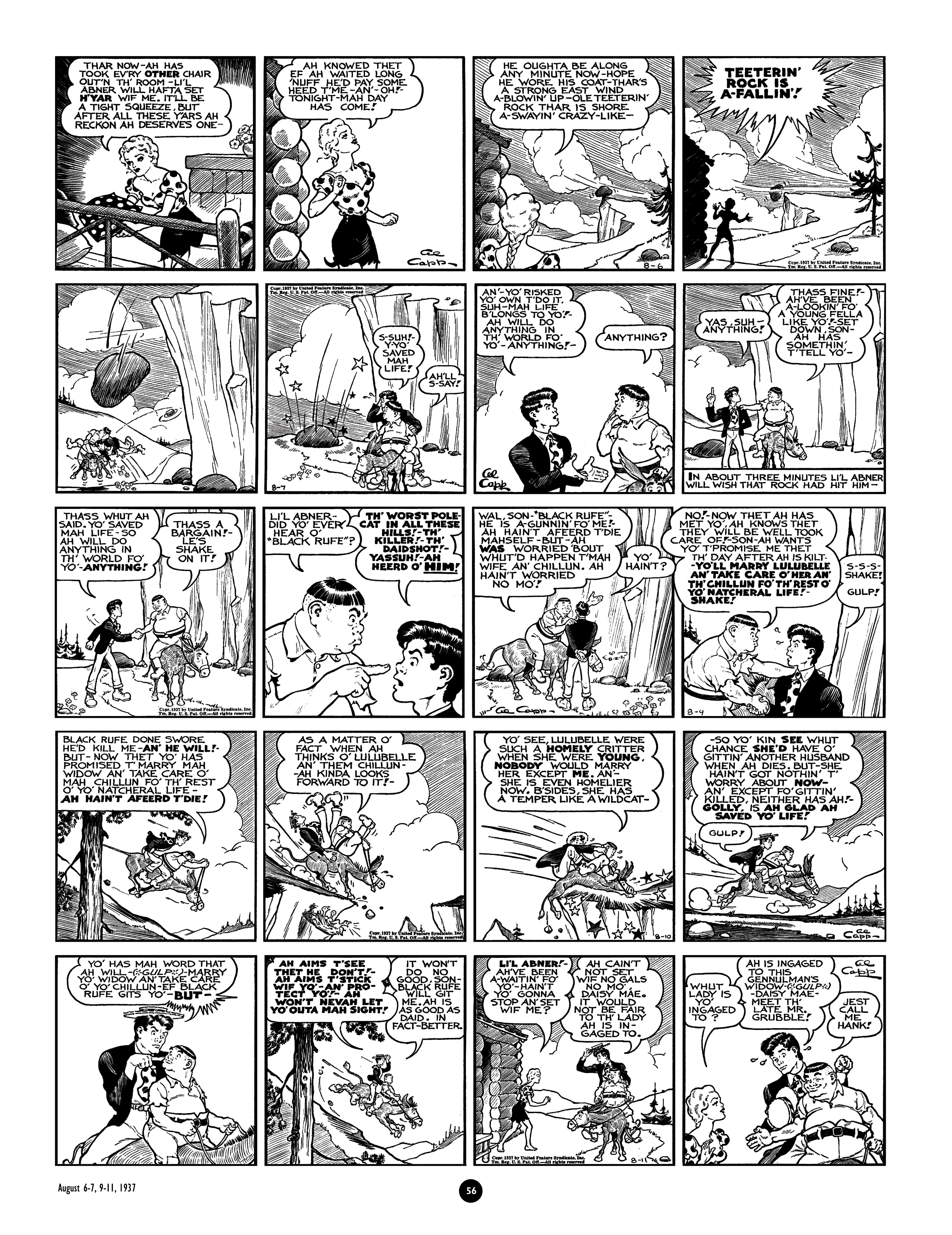Read online Al Capp's Li'l Abner Complete Daily & Color Sunday Comics comic -  Issue # TPB 2 (Part 1) - 57