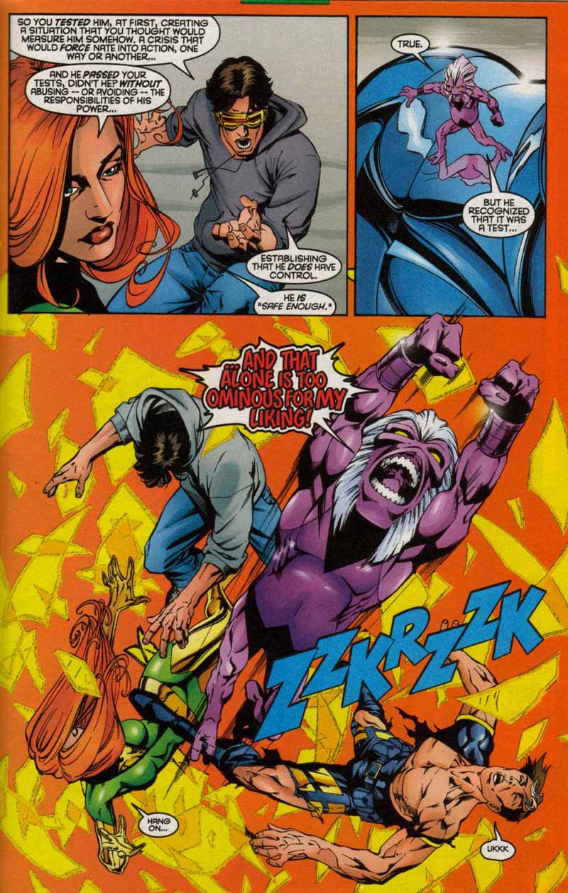 Read online X-Man comic -  Issue #55 - 19