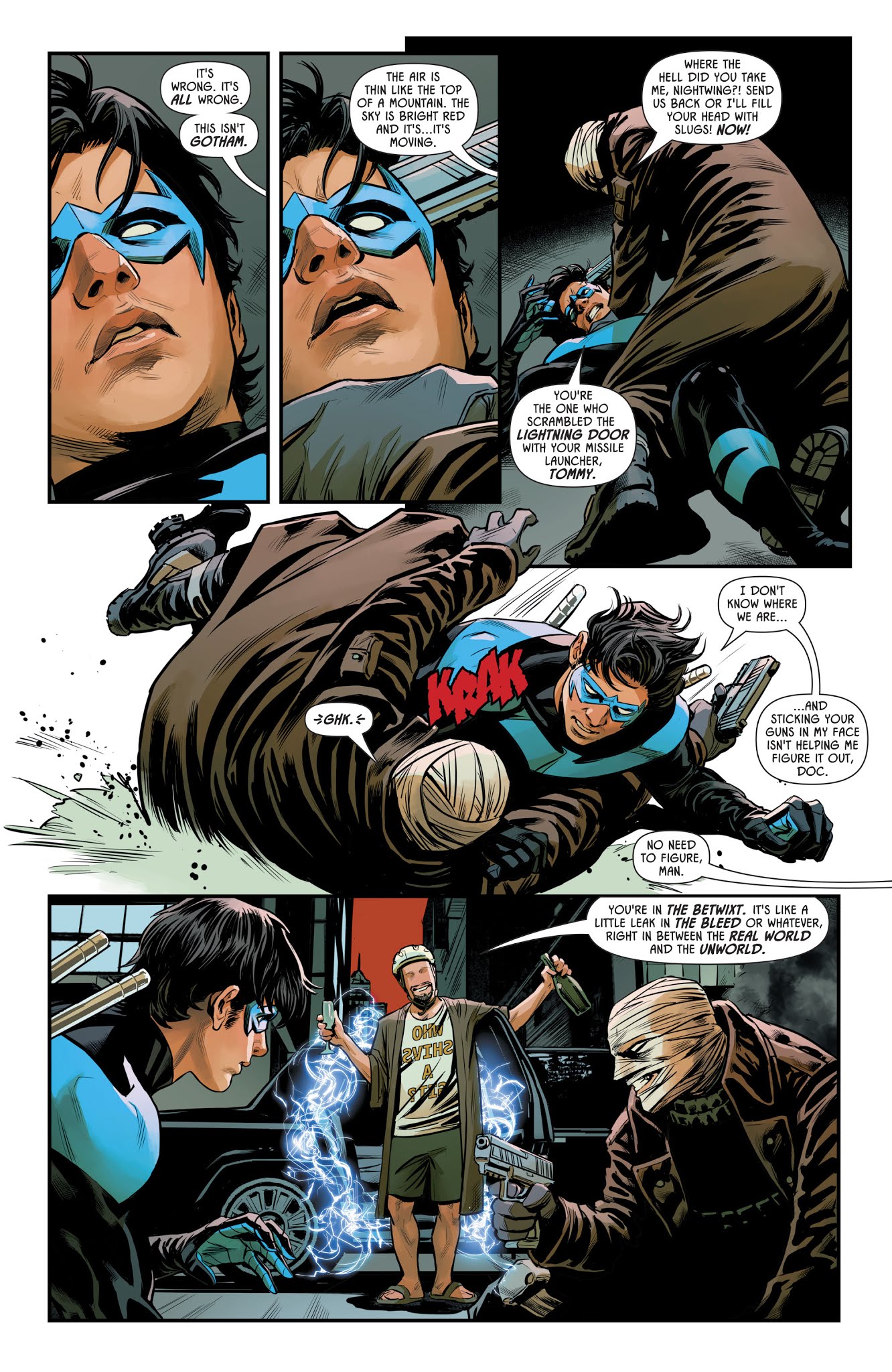 Read online Batman: Prelude to the Wedding: Nightwing vs. Hush comic -  Issue # Full - 10