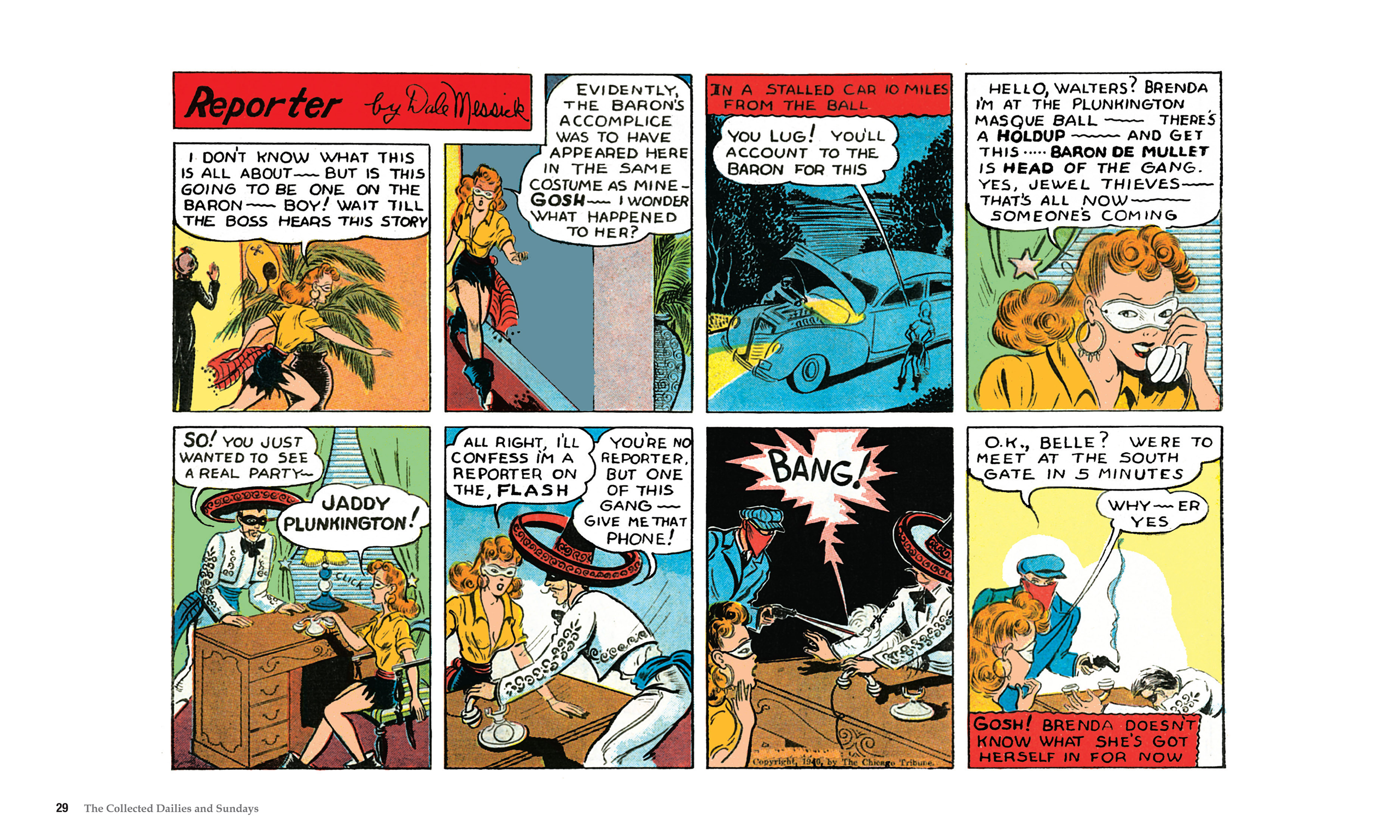 Read online Brenda Starr, Reporter: The Collected Dailies and Sundays comic -  Issue # TPB (Part 1) - 30
