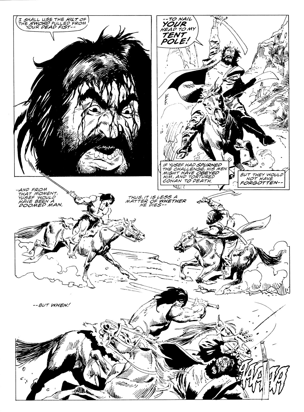 Read online The Savage Sword Of Conan comic -  Issue #234 - 15