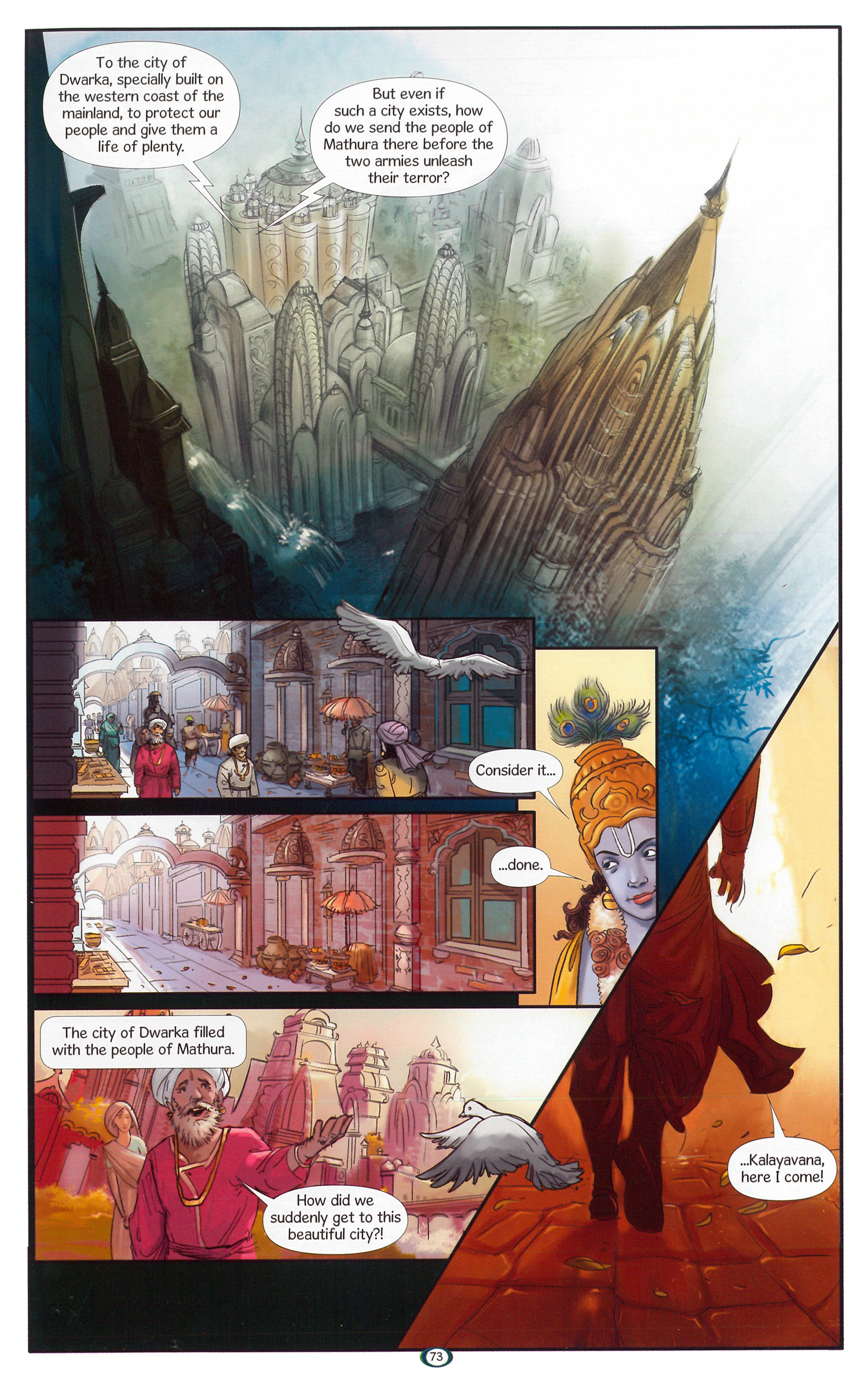 Read online Krishna: Defender of Dharma comic -  Issue # TPB (Part 1) - 75