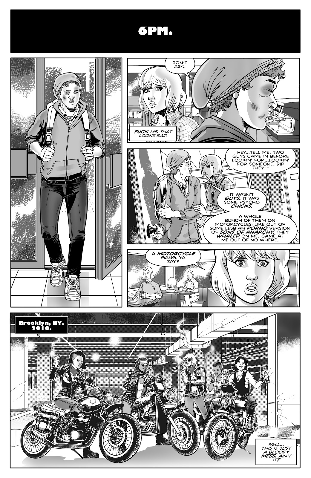 Gangster Ass Barista issue 1 - Page 21