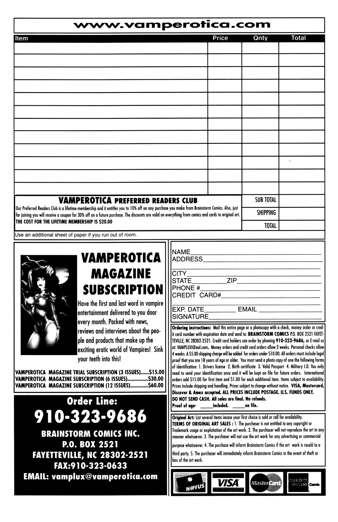Read online Vamperotica comic -  Issue #5 - 35