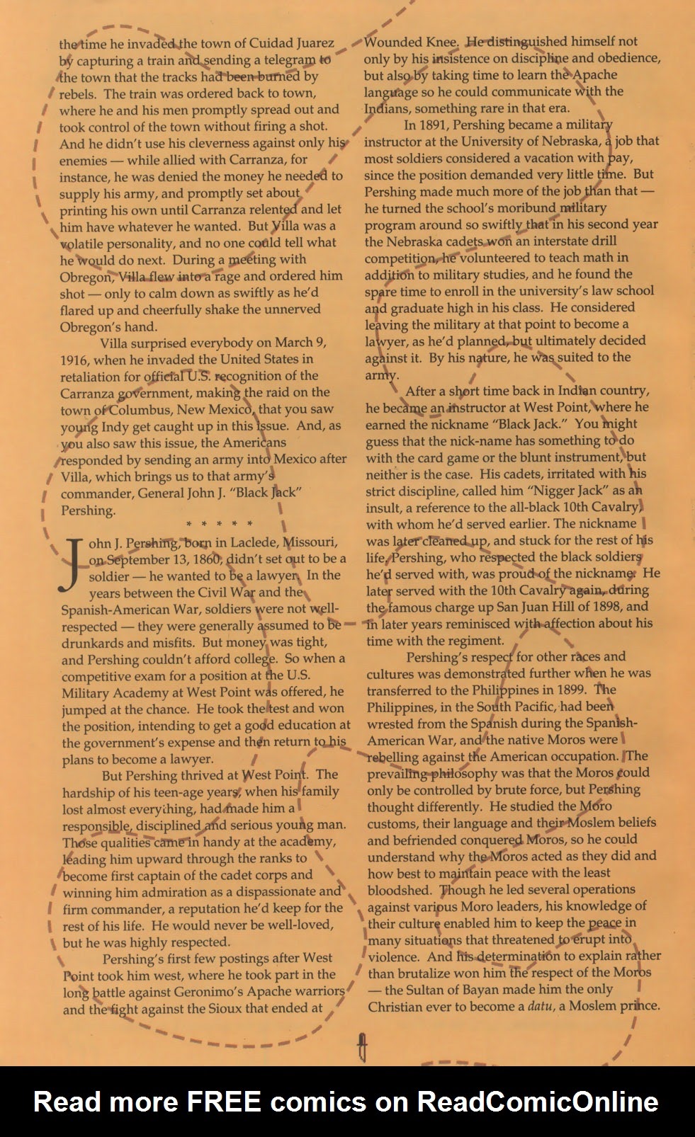 Read online Young Indiana Jones Chronicles comic -  Issue #3 - 28