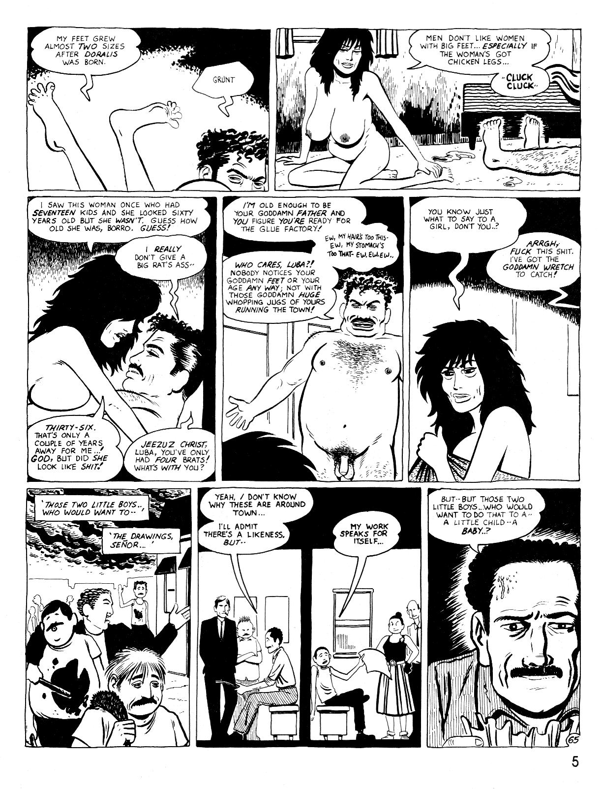 Read online Love and Rockets (1982) comic -  Issue #25 - 9