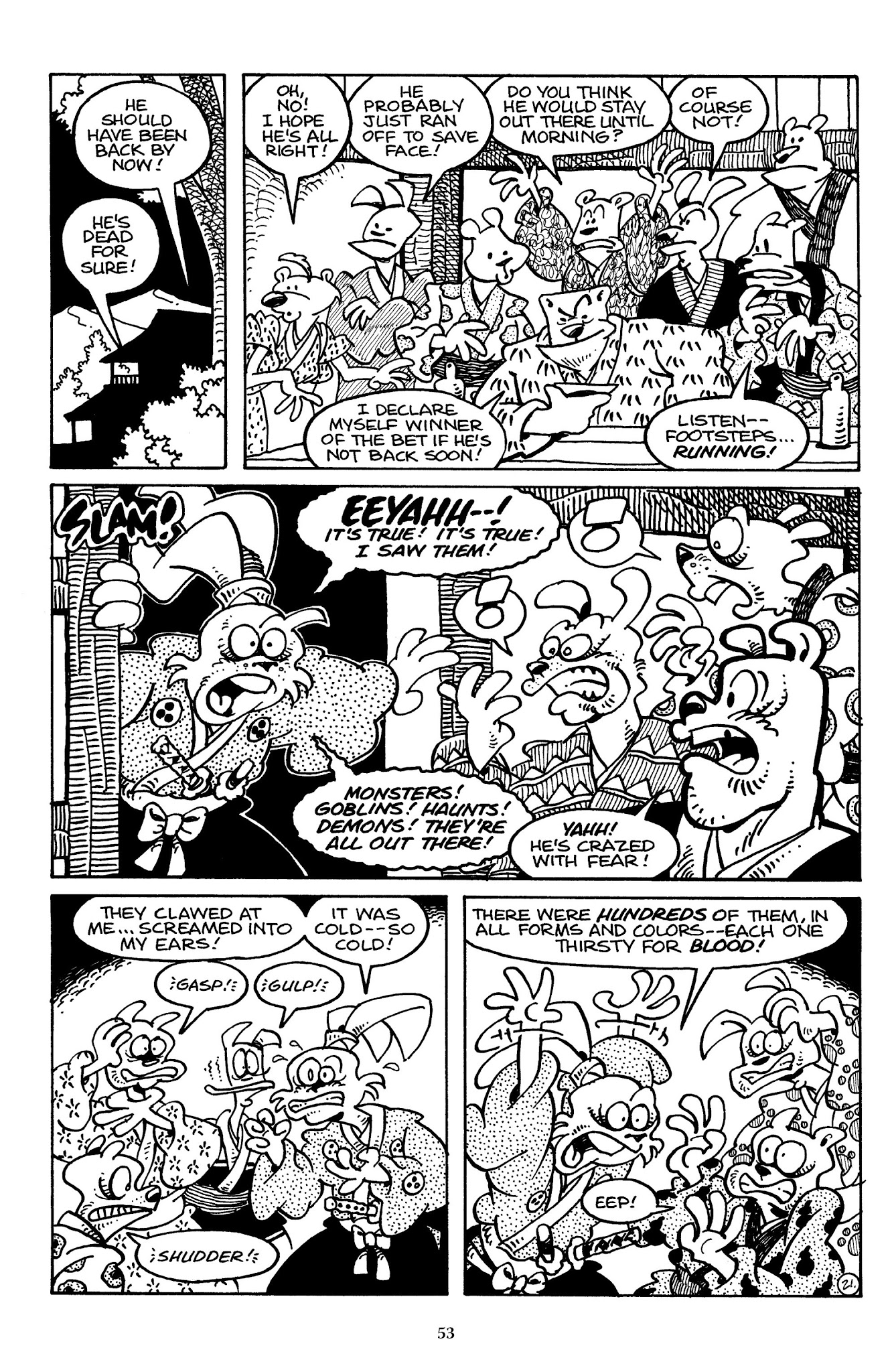 Read online The Usagi Yojimbo Saga comic -  Issue # TPB 3 - 52