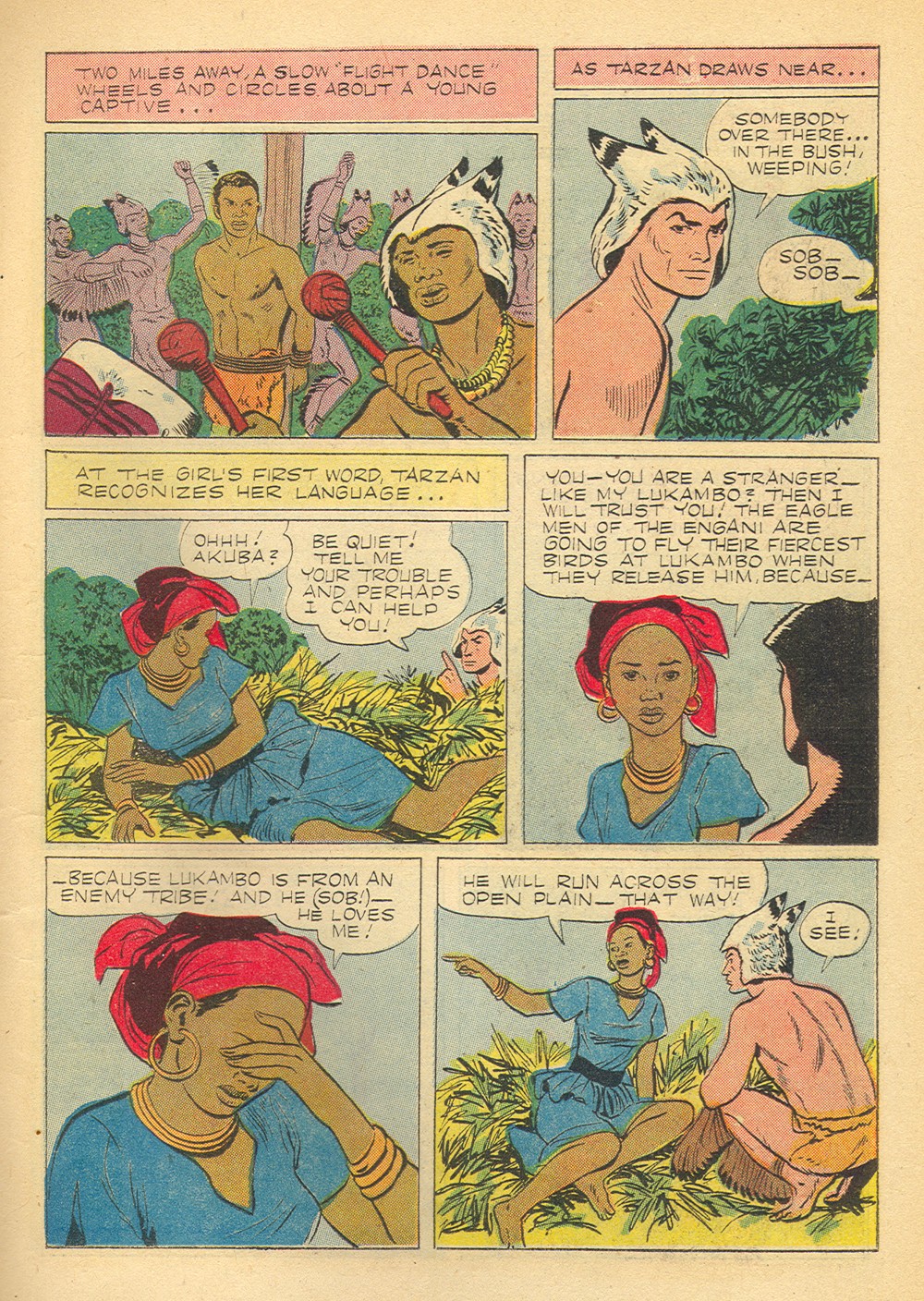 Read online Tarzan (1948) comic -  Issue #75 - 11