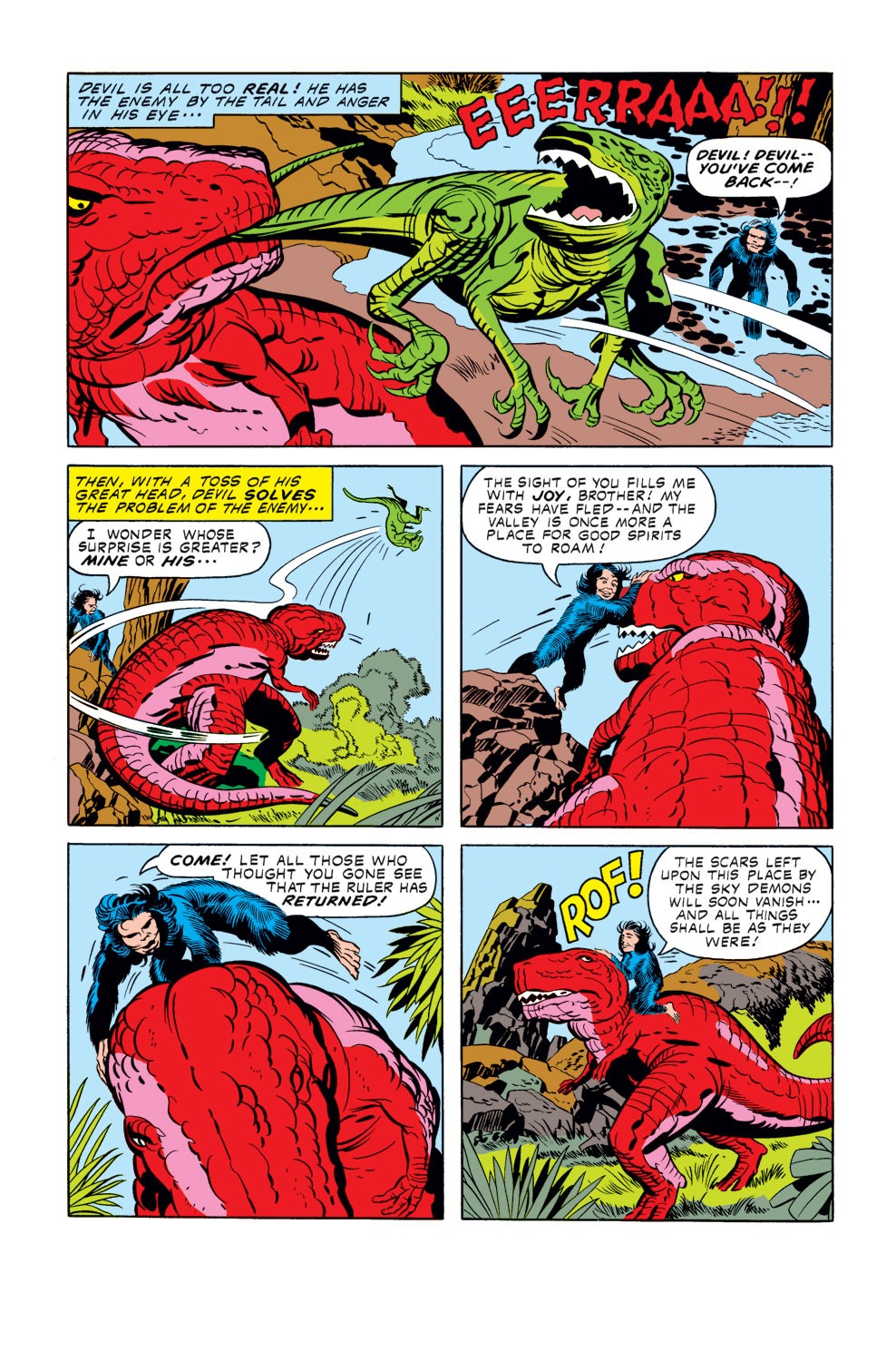 Read online Devil Dinosaur comic -  Issue #7 - 9