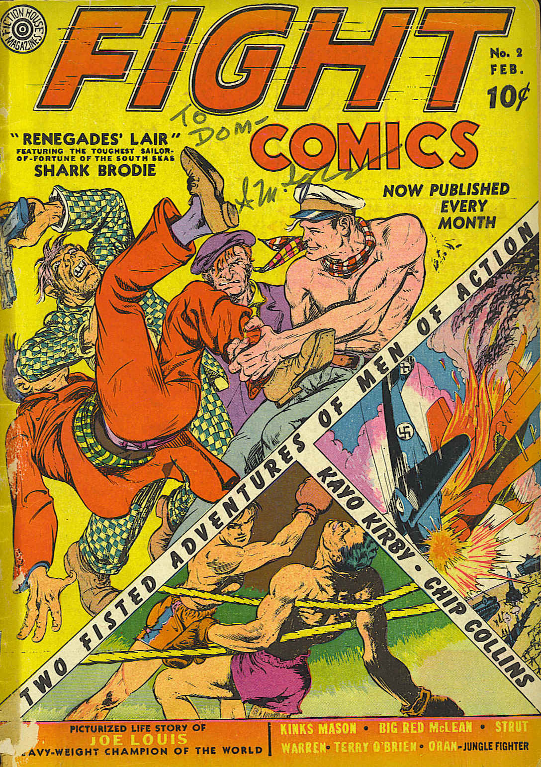 Read online Fight Comics comic -  Issue #2 - 1