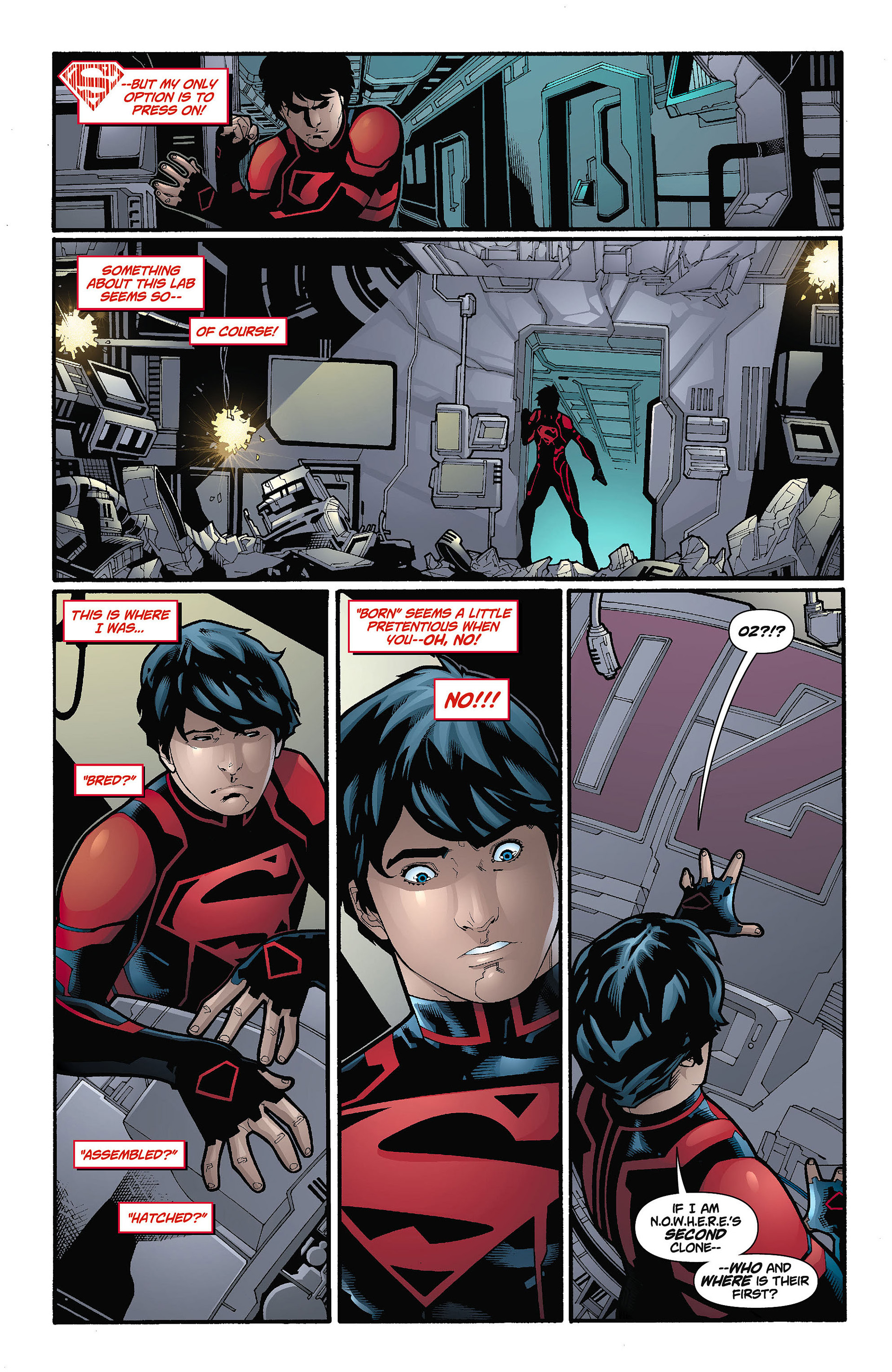 Read online Superboy [II] comic -  Issue #7 - 8