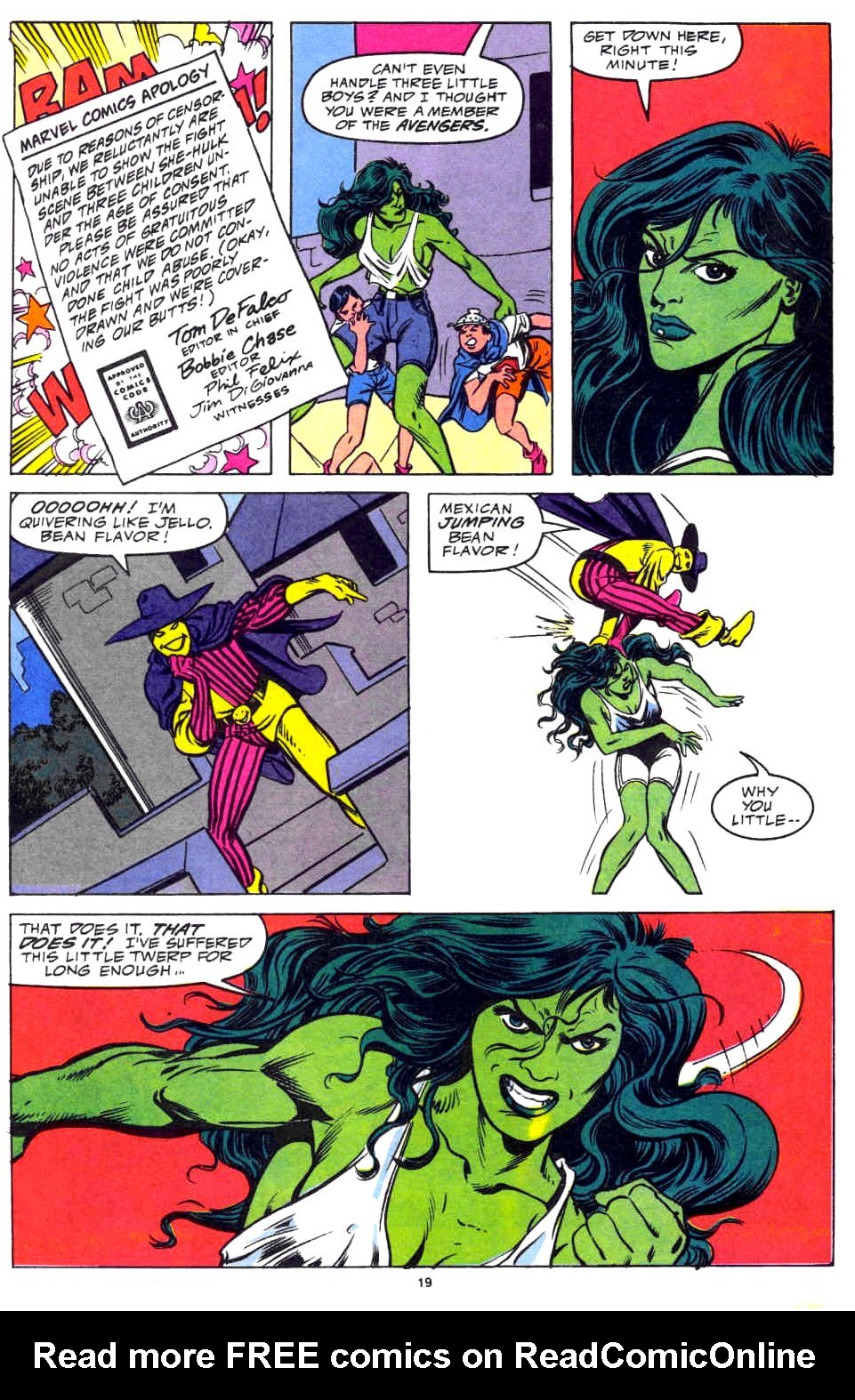 Read online The Sensational She-Hulk comic -  Issue #9 - 16