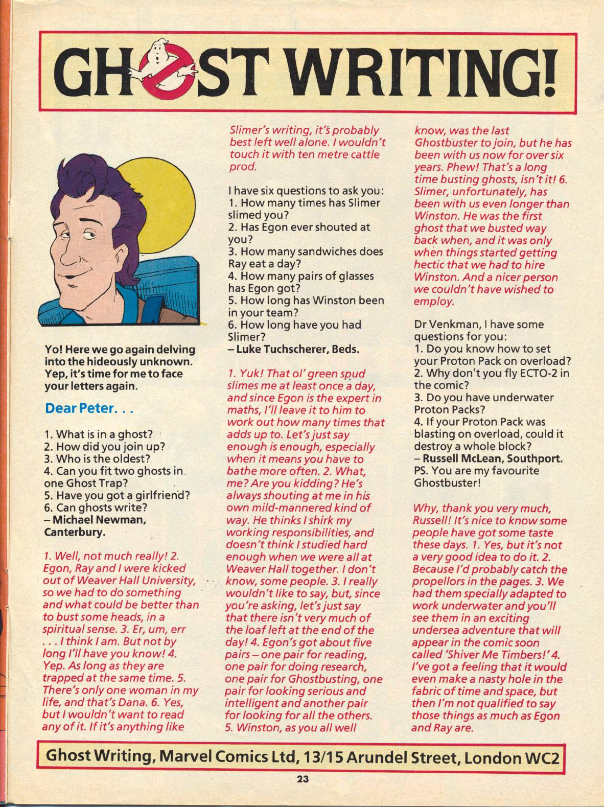 Read online The Real Ghostbusters comic -  Issue #134 - 16