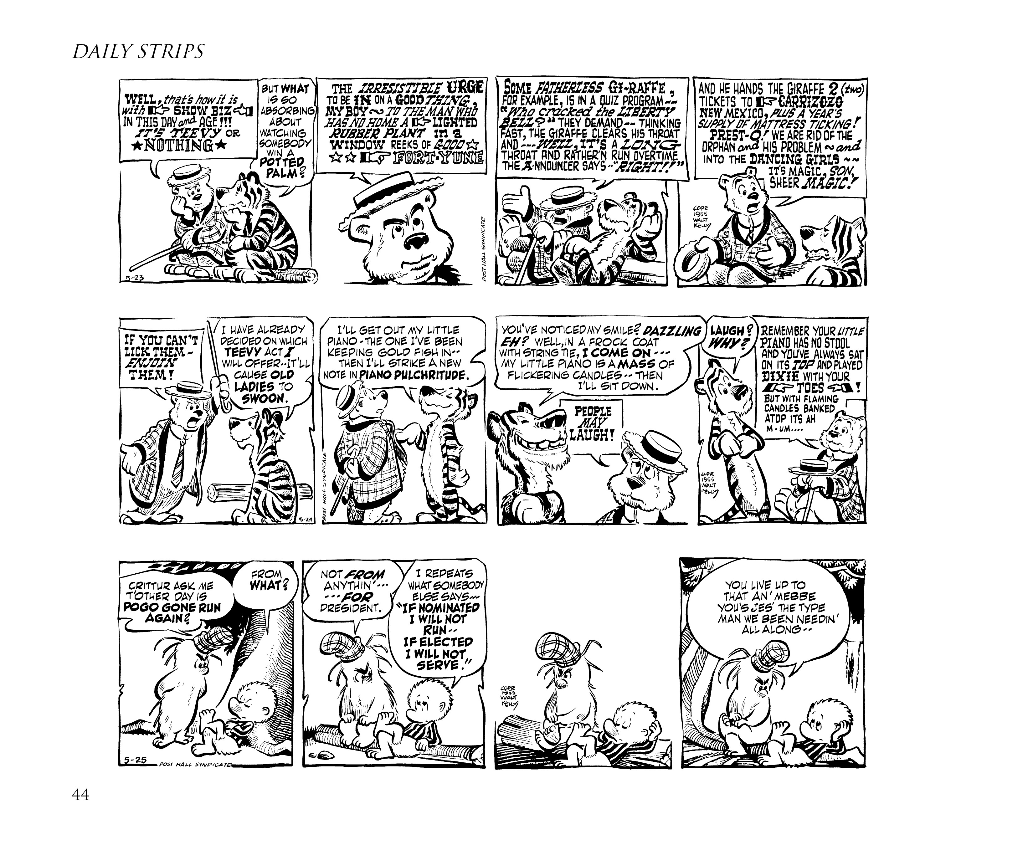 Read online Pogo by Walt Kelly: The Complete Syndicated Comic Strips comic -  Issue # TPB 4 (Part 1) - 56