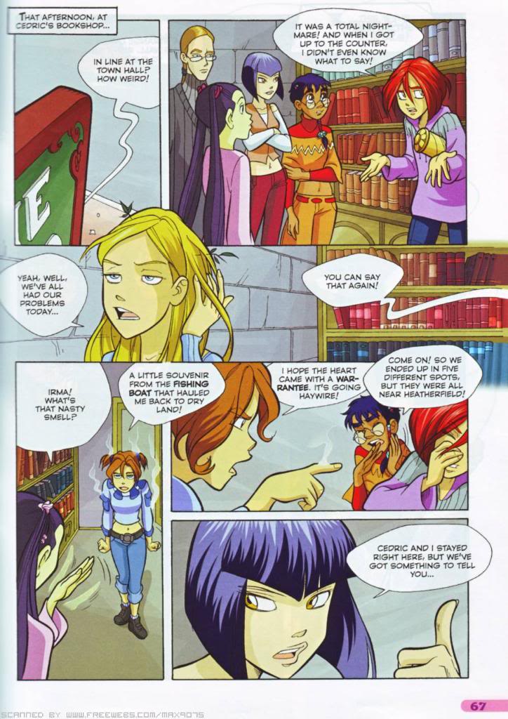 Read online W.i.t.c.h. comic -  Issue #55 - 57