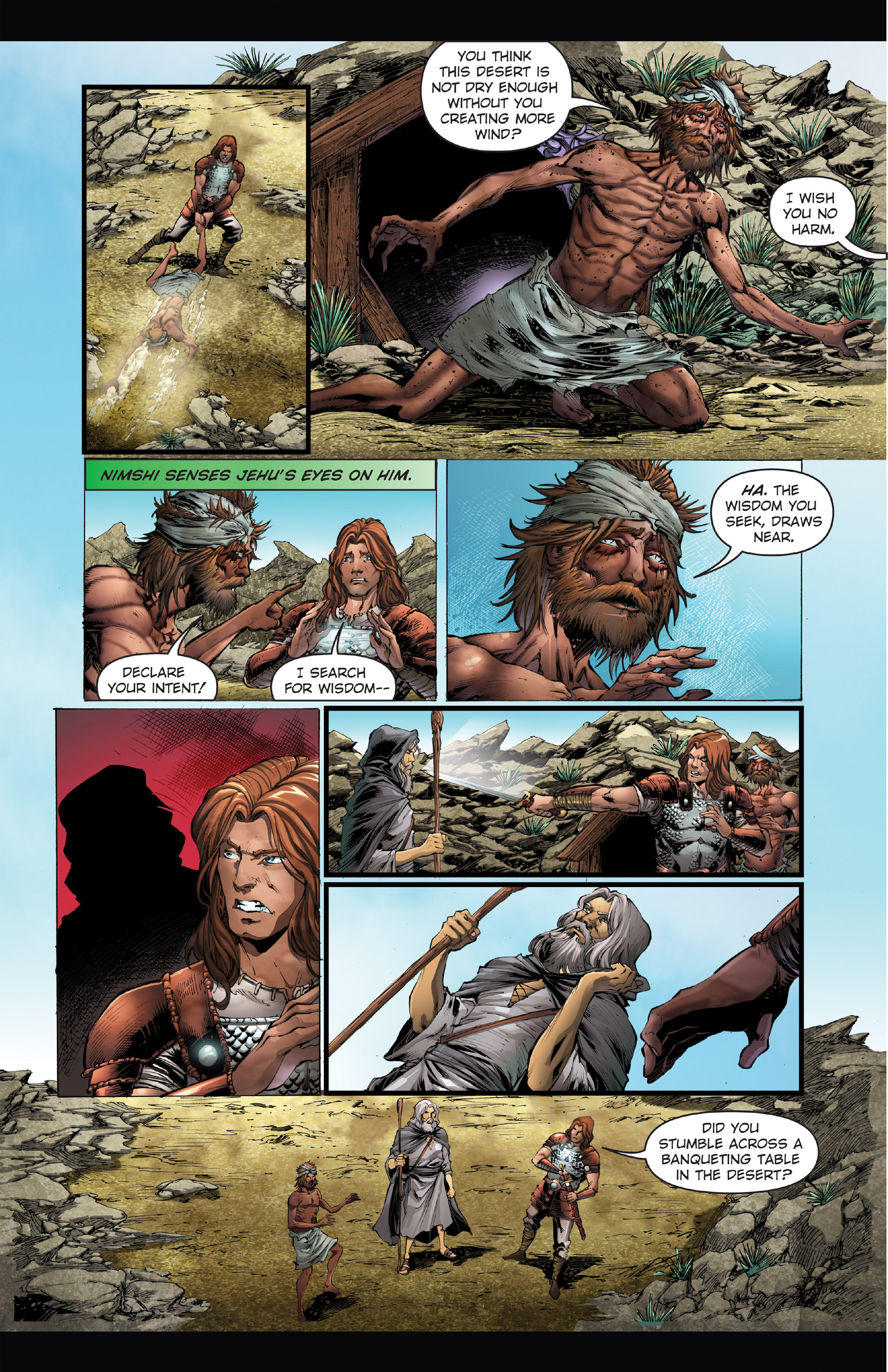 Read online Jezebel comic -  Issue #4 - 11