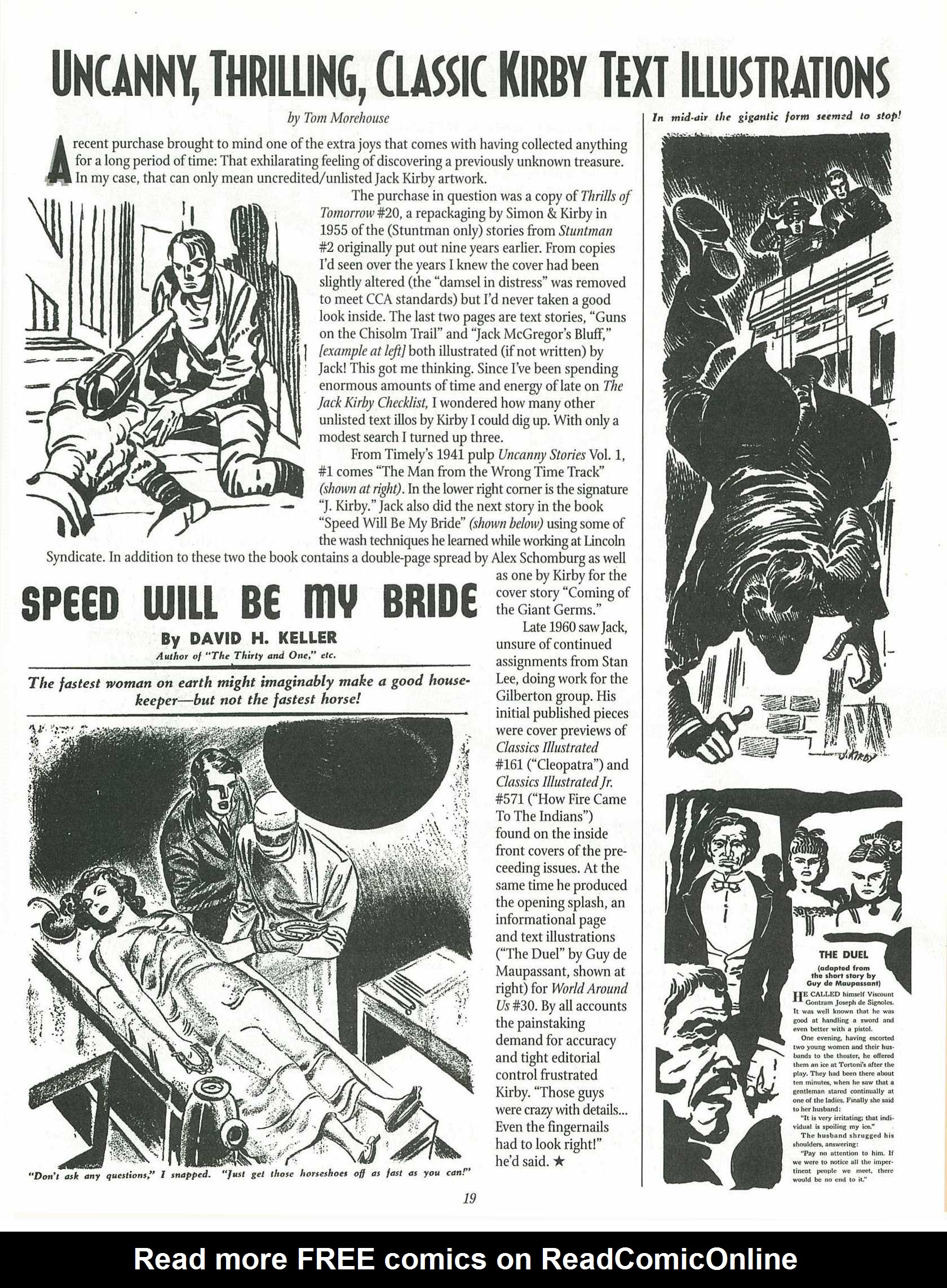 Read online The Jack Kirby Collector comic -  Issue #25 - 19
