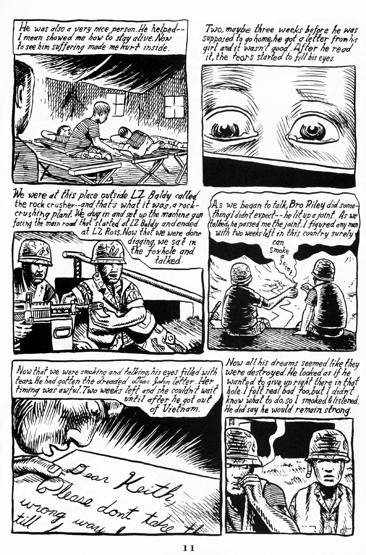 Read online American Splendor: Unsung Hero comic -  Issue #3 - 13
