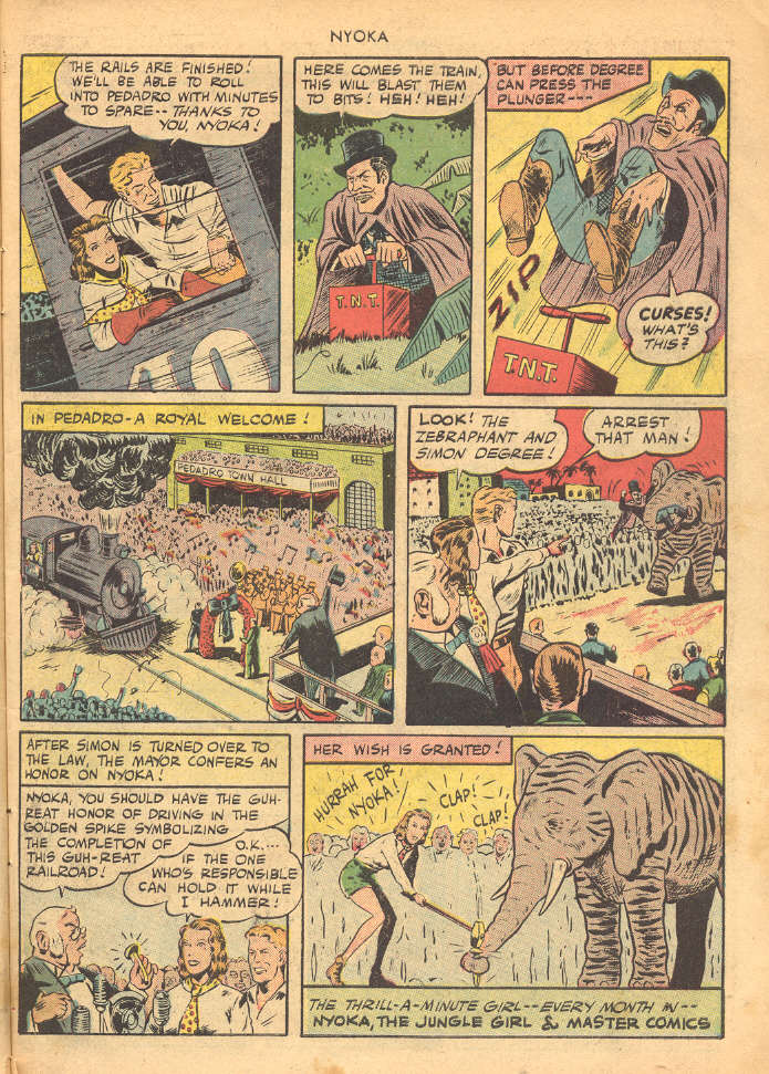 Read online Nyoka the Jungle Girl (1945) comic -  Issue #11 - 19