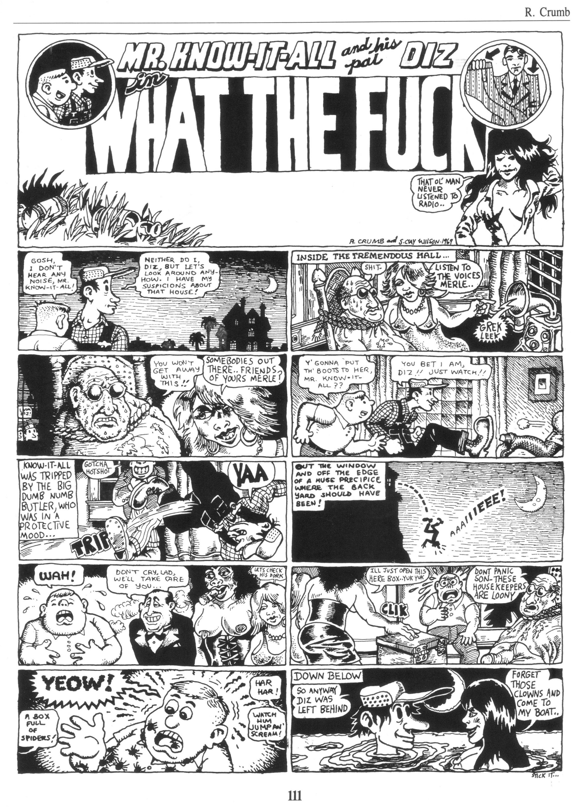 Read online The Complete Crumb Comics comic -  Issue # TPB 5 - 122