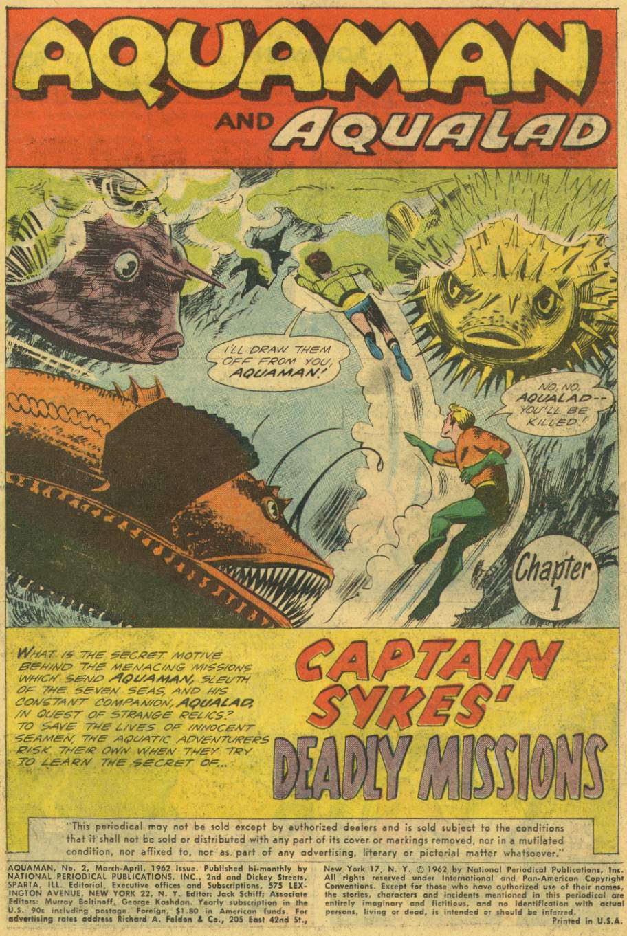 Read online Aquaman (1962) comic -  Issue #2 - 3