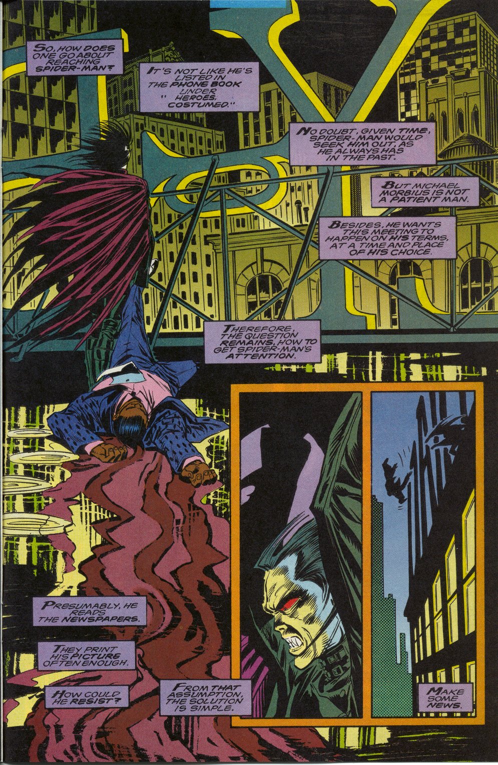 Read online Morbius: The Living Vampire (1992) comic -  Issue #2 - 21