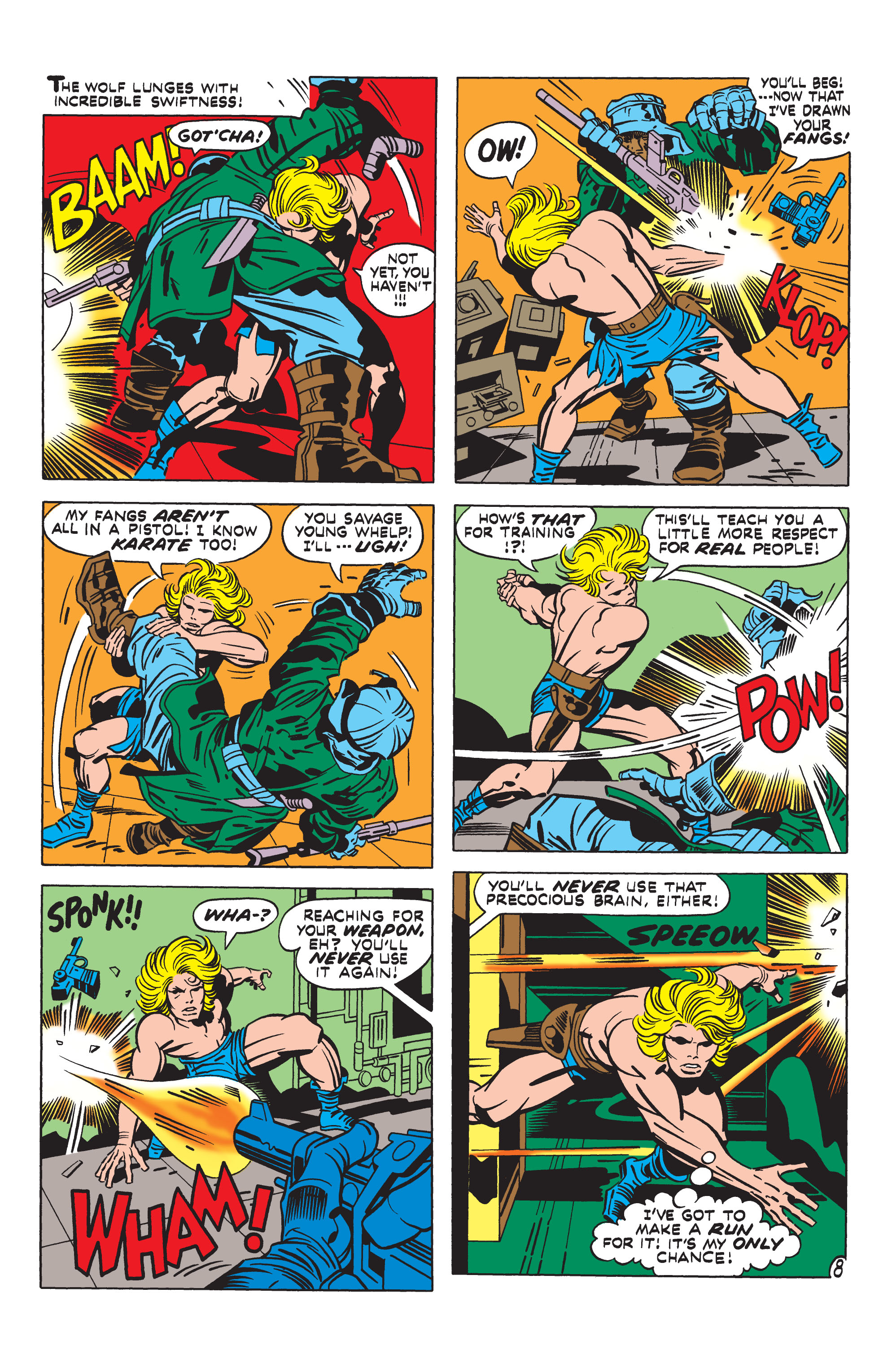 Read online Kamandi, The Last Boy On Earth comic -  Issue #1 - 8