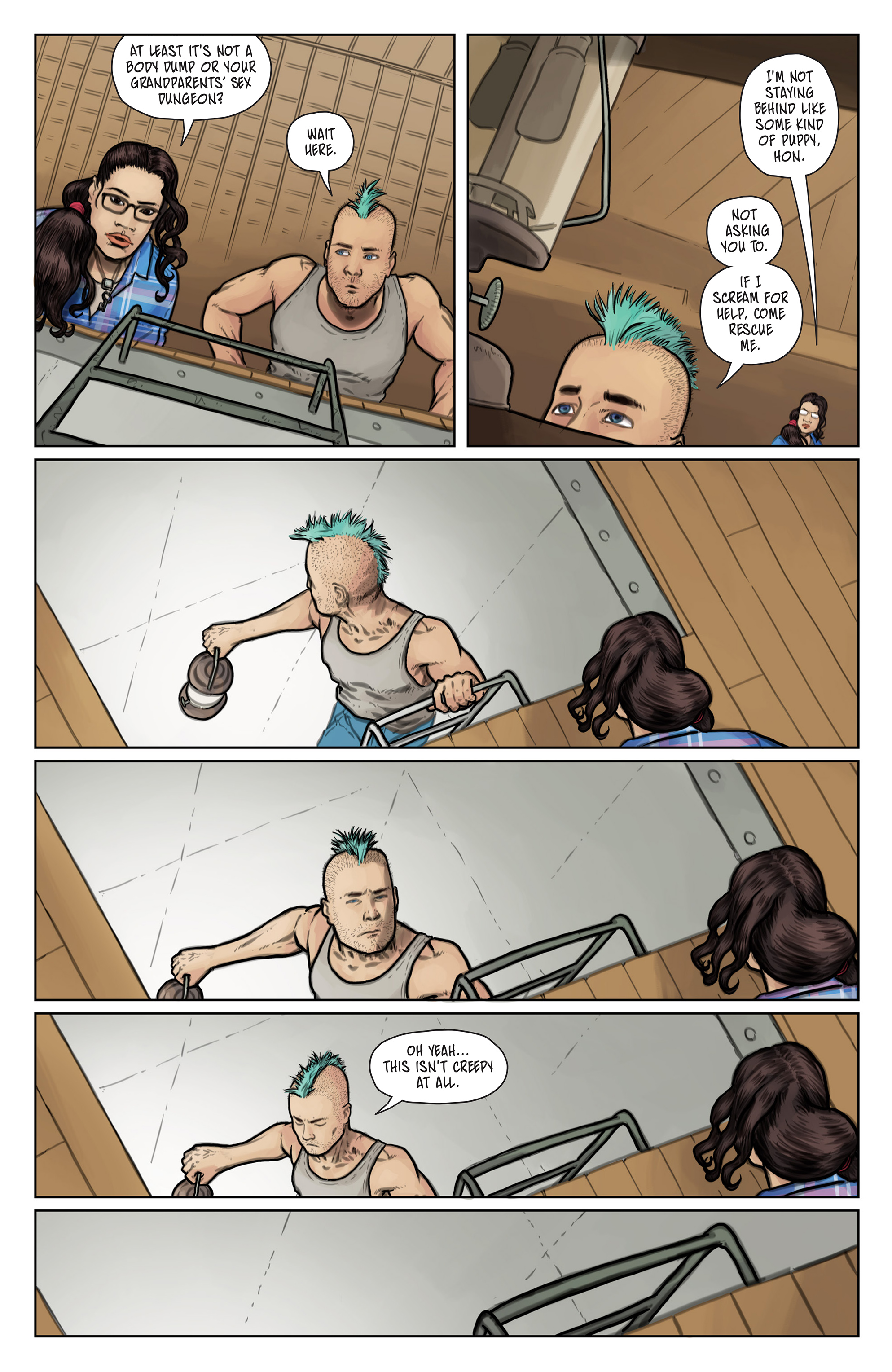 Read online Throwaways comic -  Issue #5 - 18