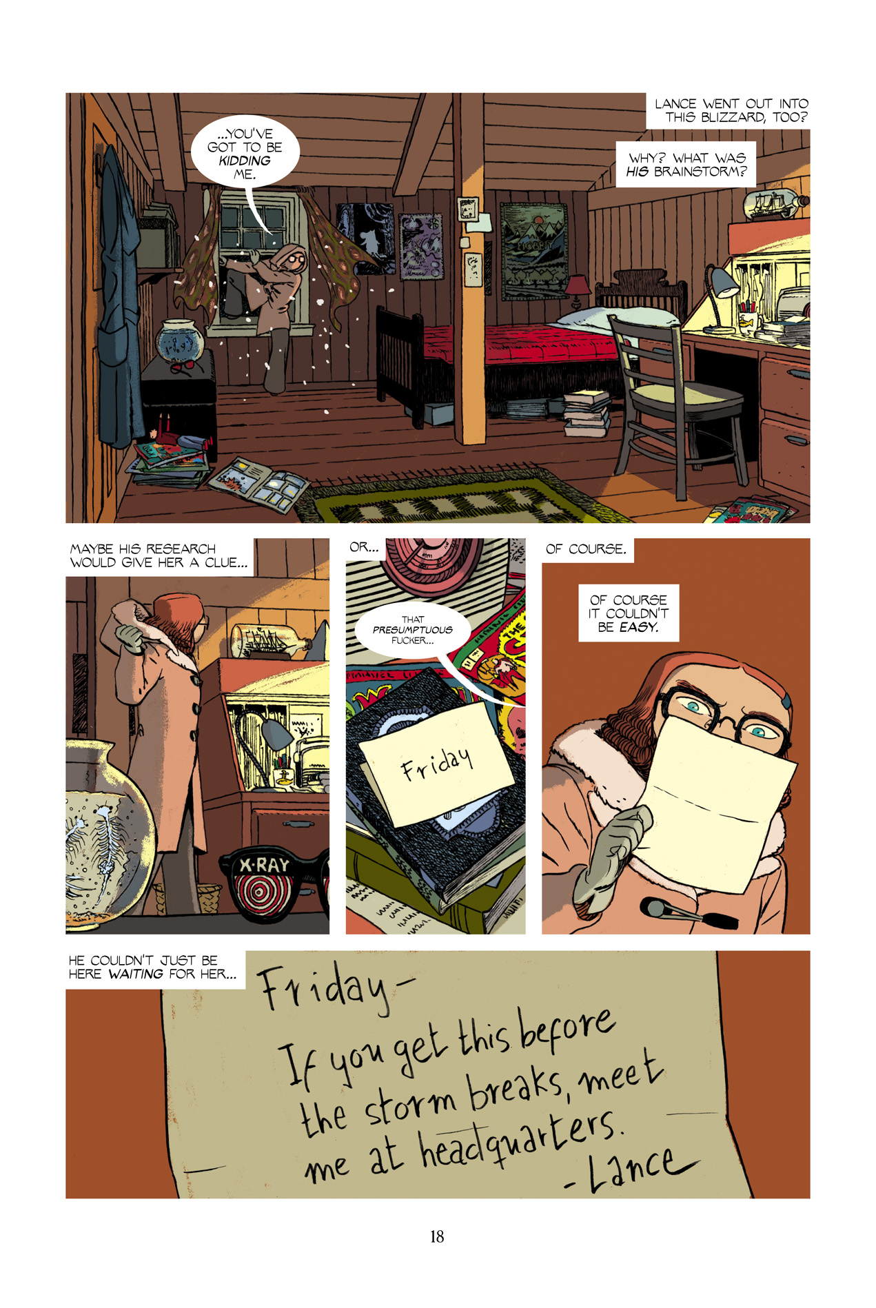 Read online Friday comic -  Issue #3 - 17