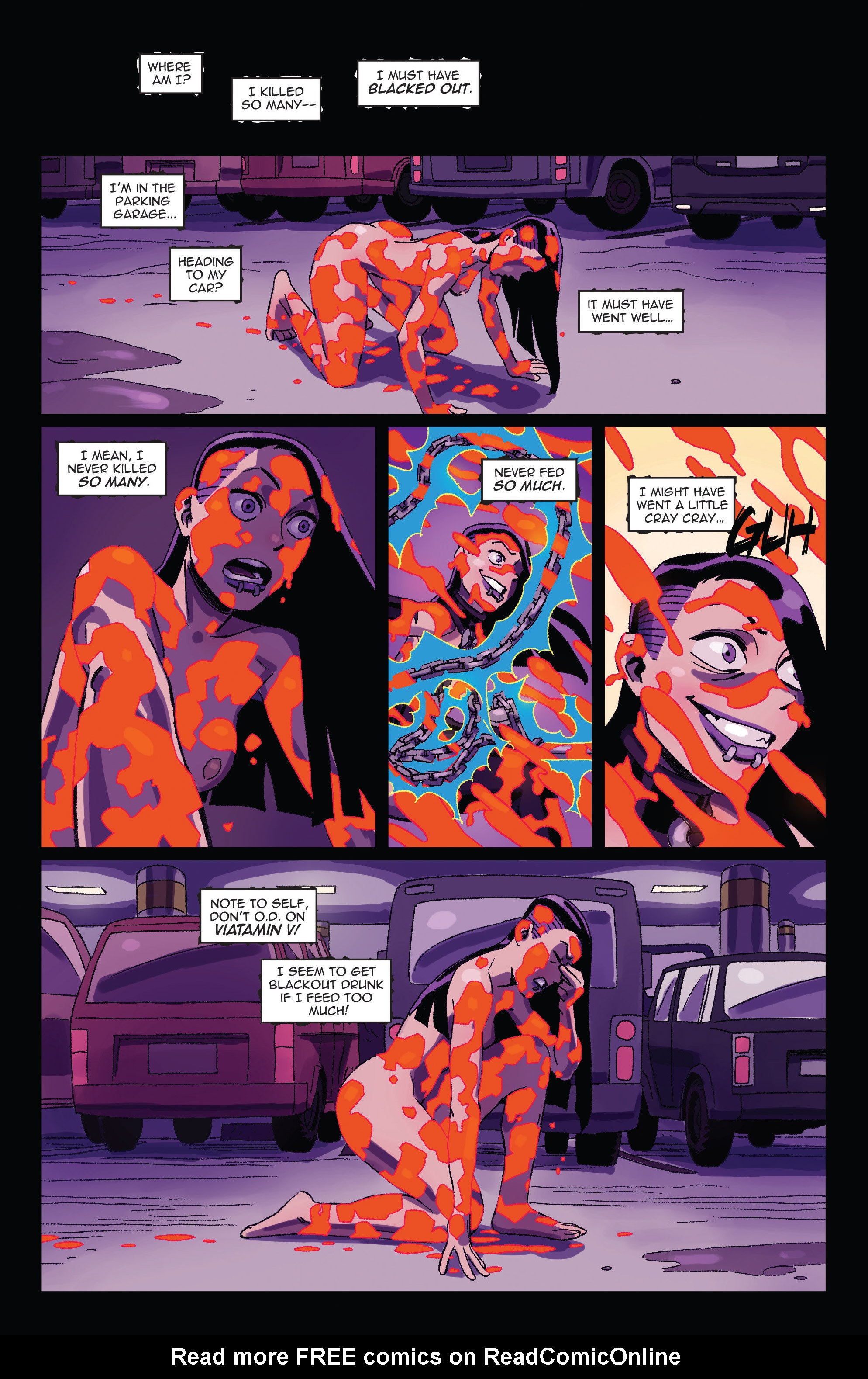 Read online Vampblade comic -  Issue #4 - 20