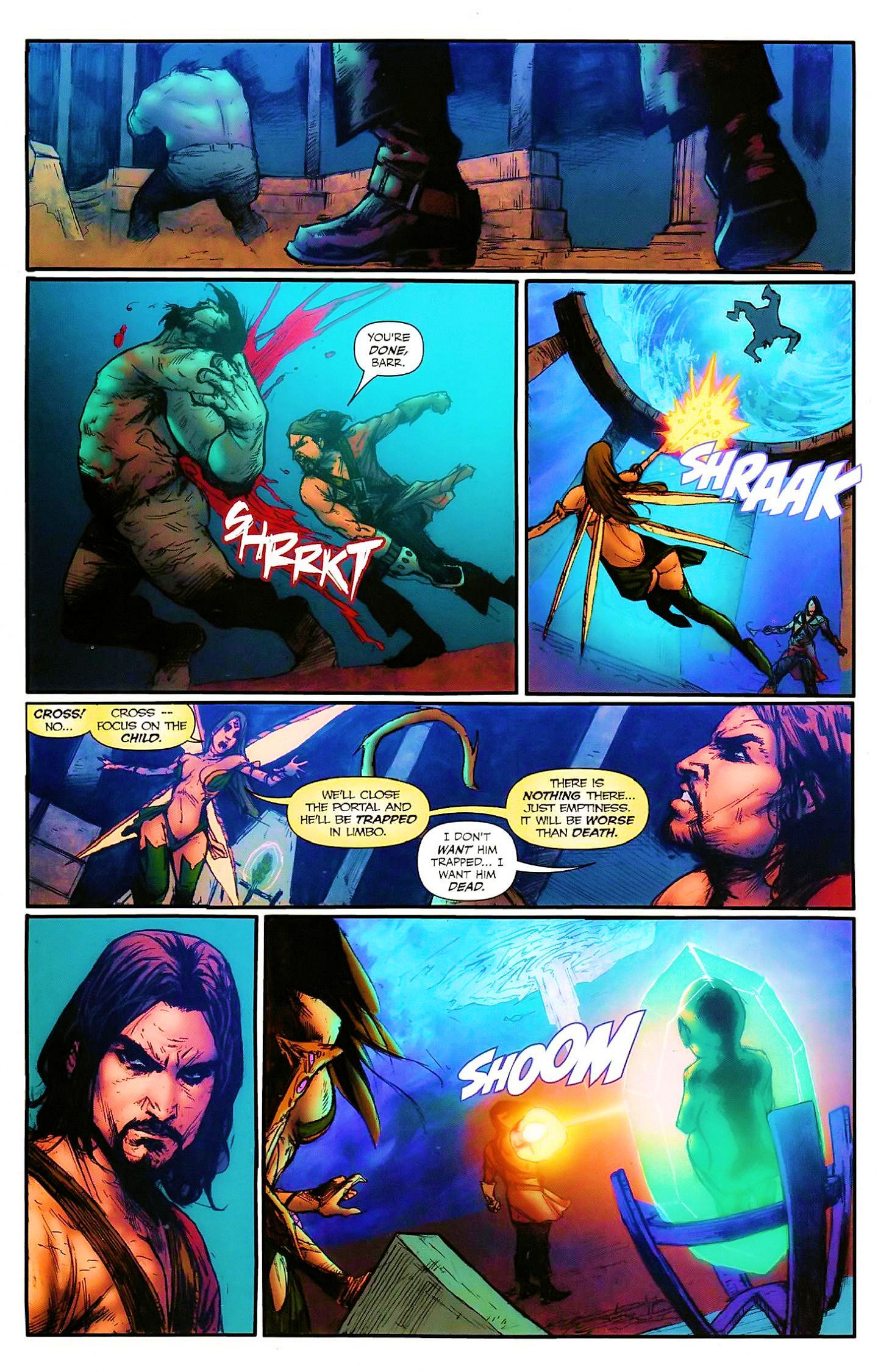 Read online Grimm Fairy Tales: Neverland Hook comic -  Issue #5 - 22