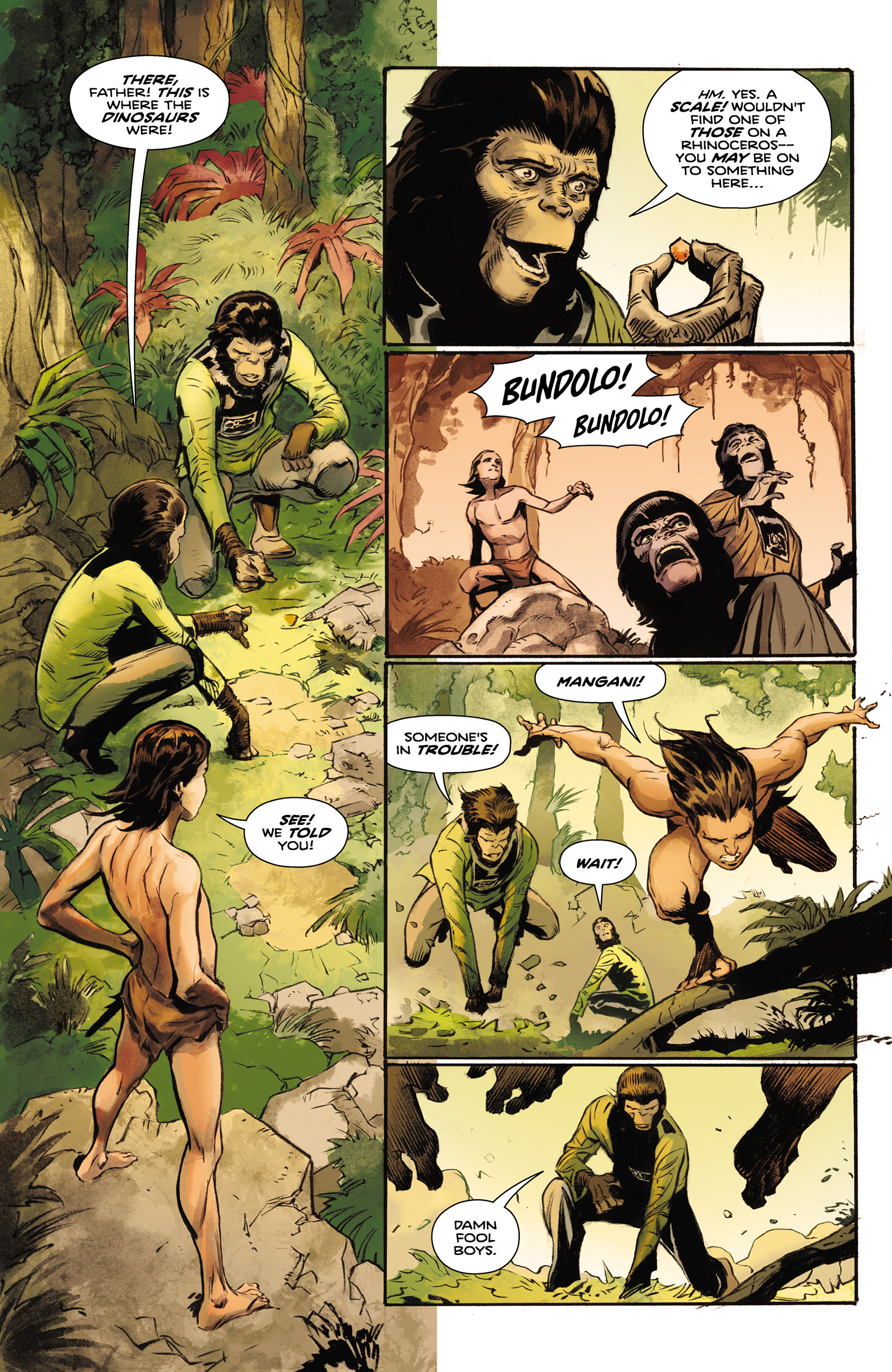 Read online Tarzan On the Planet of the Apes comic -  Issue #1 - 18