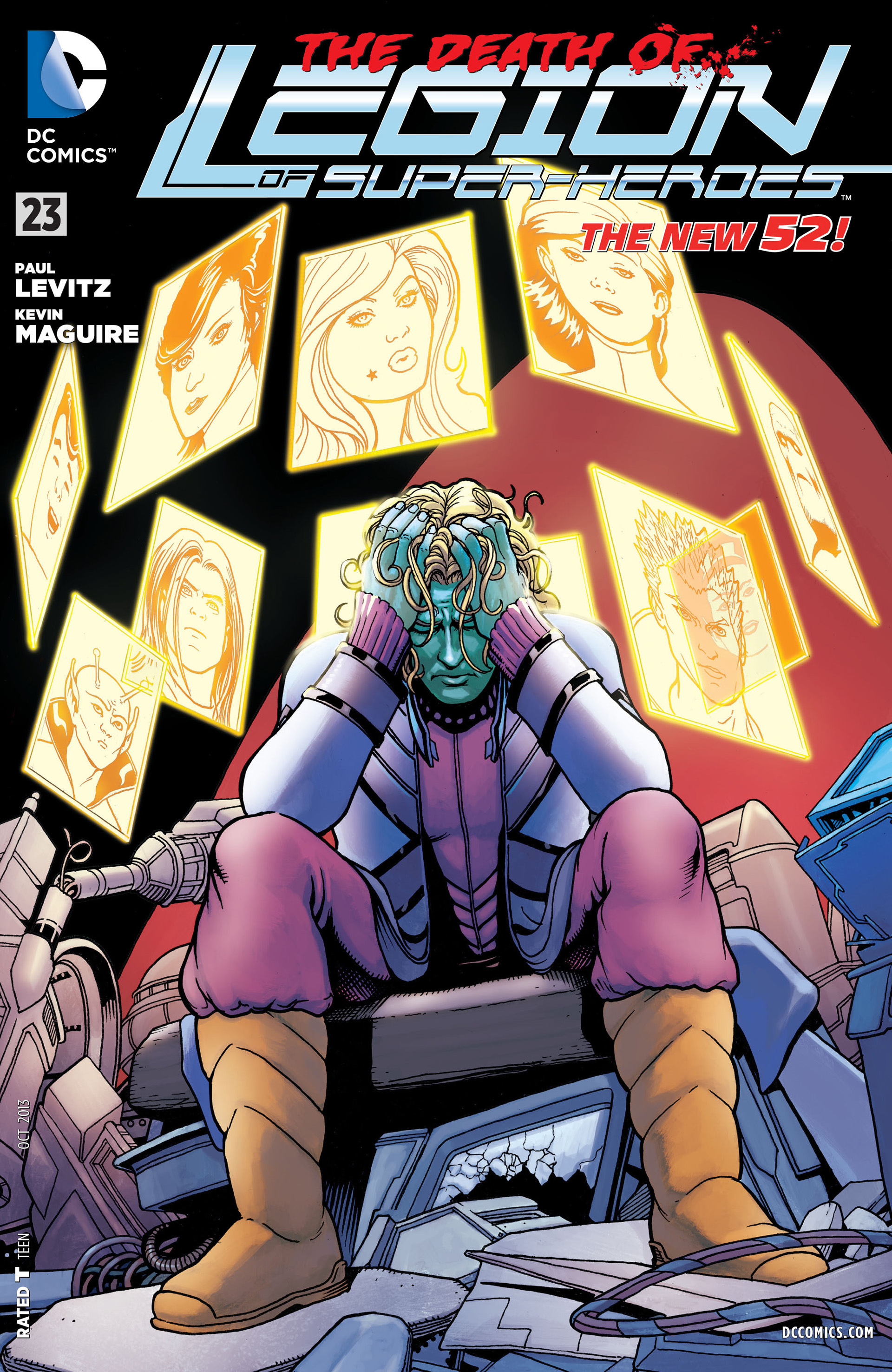 Read online Legion of Super-Heroes (2011) comic -  Issue #23 - 1
