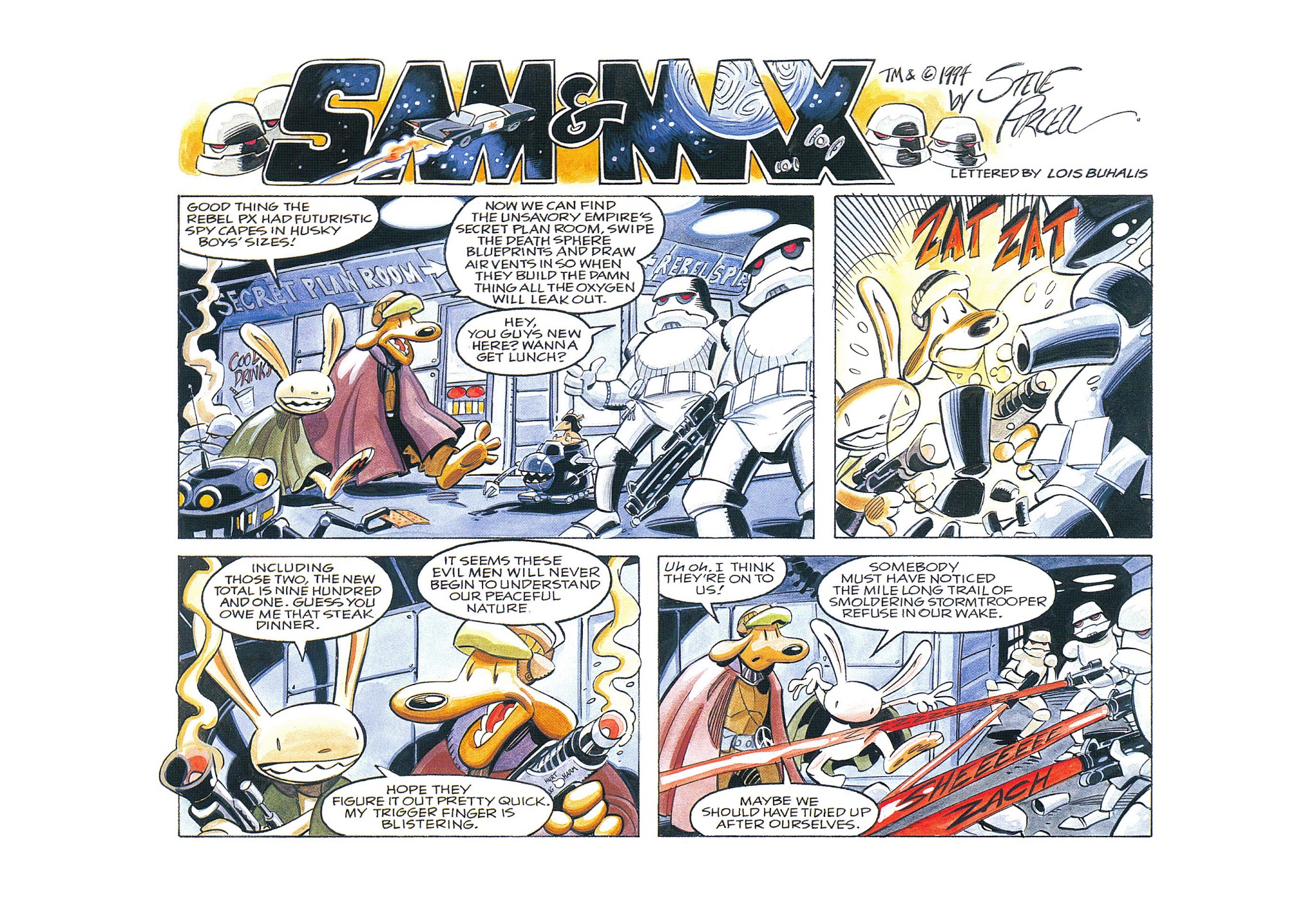 Read online Sam & Max Surfin' The Highway comic -  Issue # TPB - 169