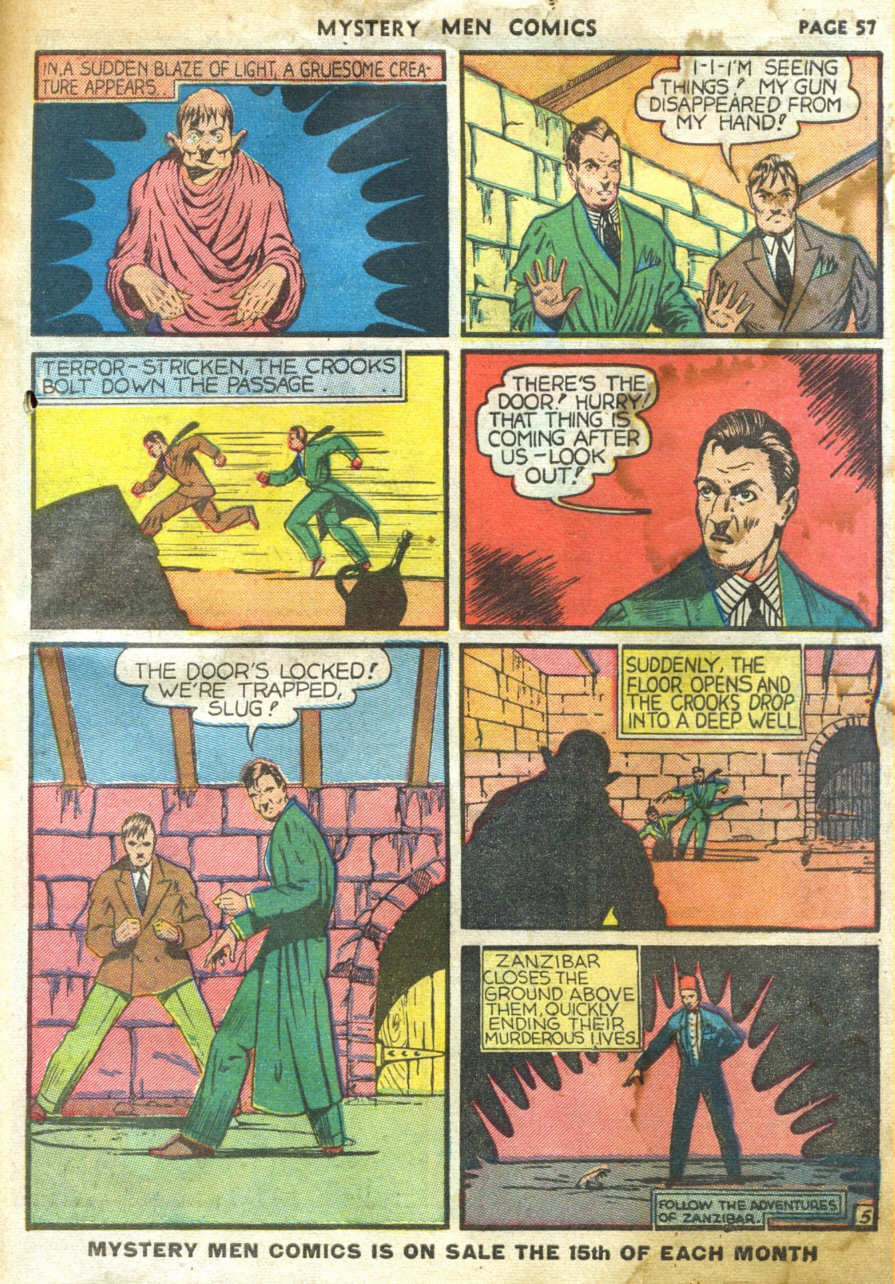 Read online Mystery Men Comics comic -  Issue #11 - 59