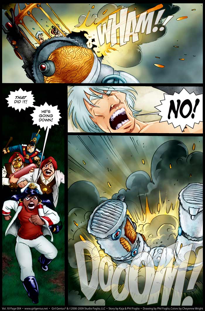 Read online Girl Genius (2002) comic -  Issue #10 - 5