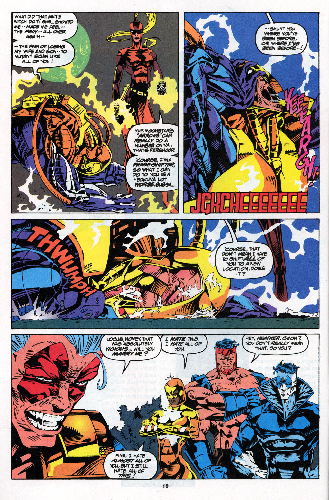 Read online X-Force (1991) comic -  Issue #27 - 11