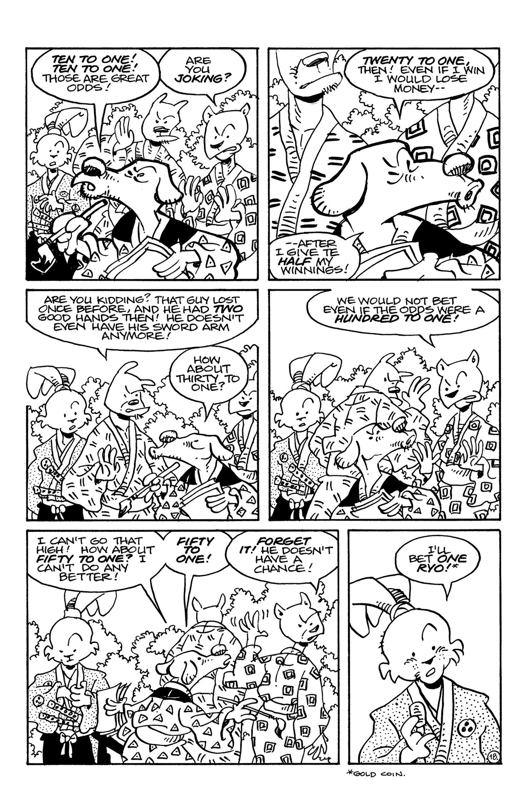 Read online Usagi Yojimbo (1996) comic -  Issue #148 - 20