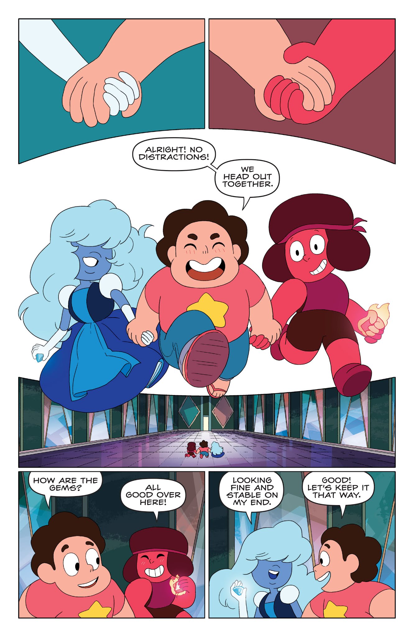 Read online Steven Universe Ongoing comic -  Issue #15 - 21