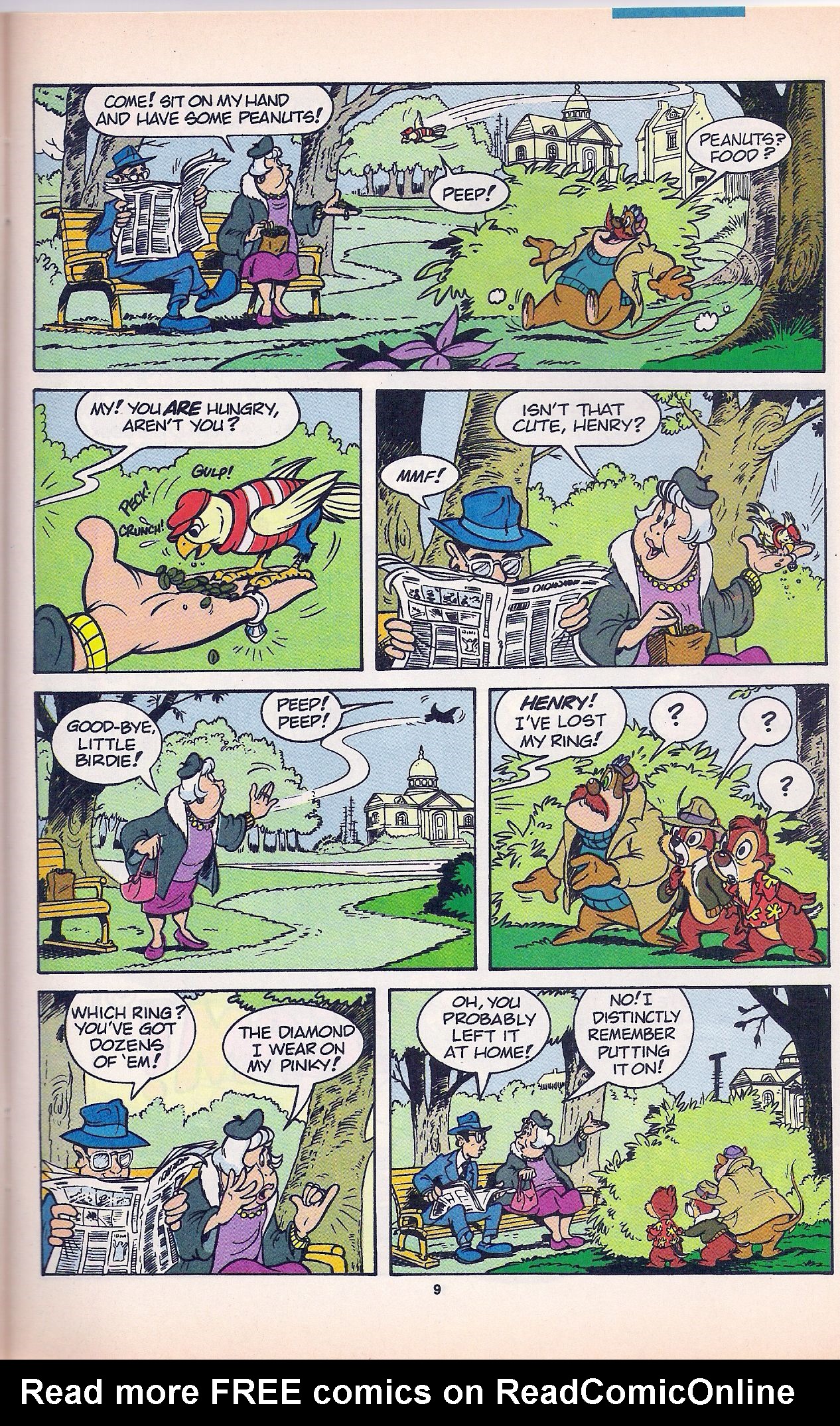 Read online Disney's Chip 'N Dale Rescue Rangers comic -  Issue #7 - 13