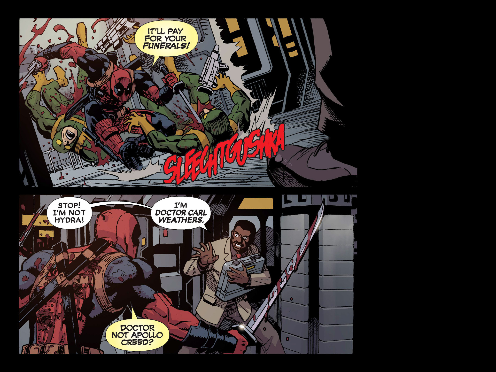 Read online Deadpool & Cable: Split Second Infinite Comic comic -  Issue #1 - 20