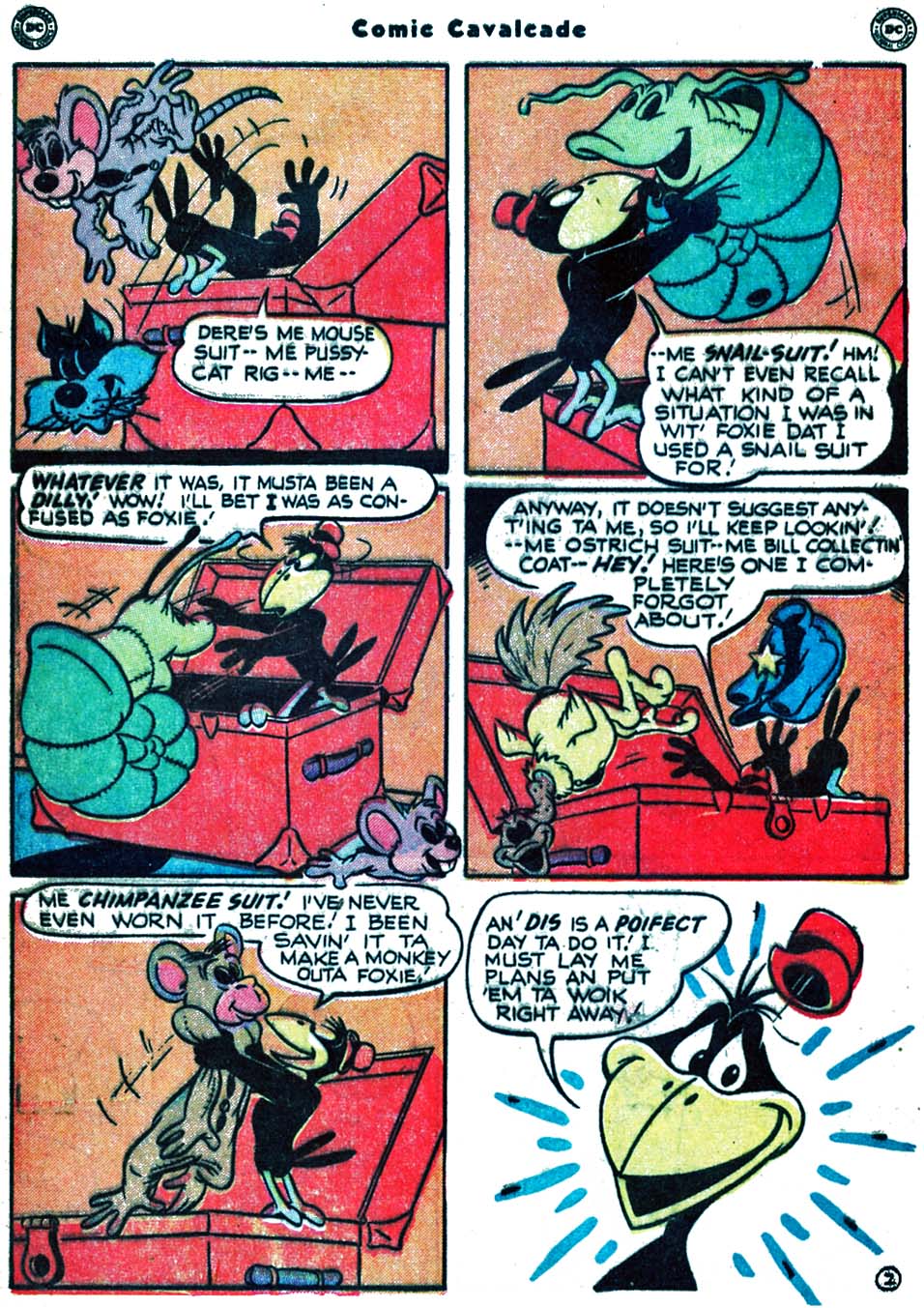 Read online Comic Cavalcade comic -  Issue #42 - 4