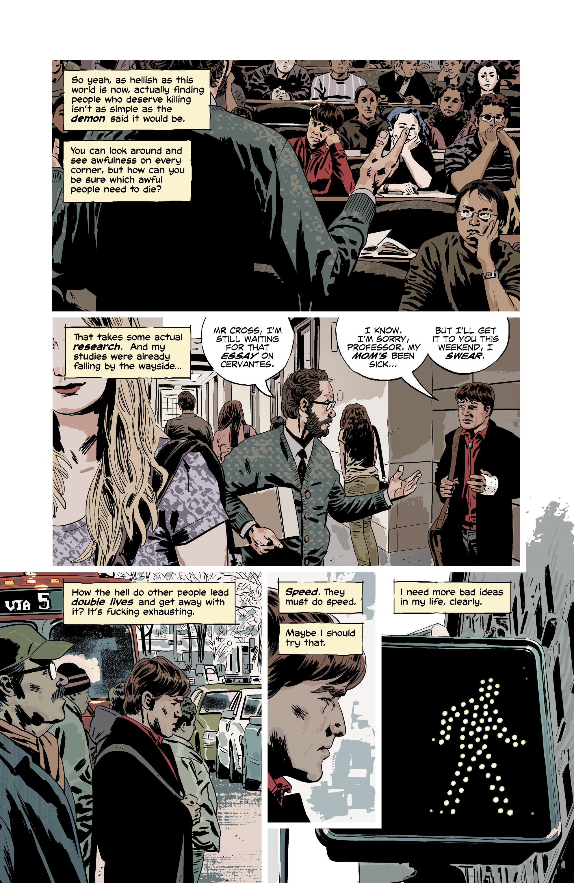 Read online Kill or Be Killed comic -  Issue #4 - 9