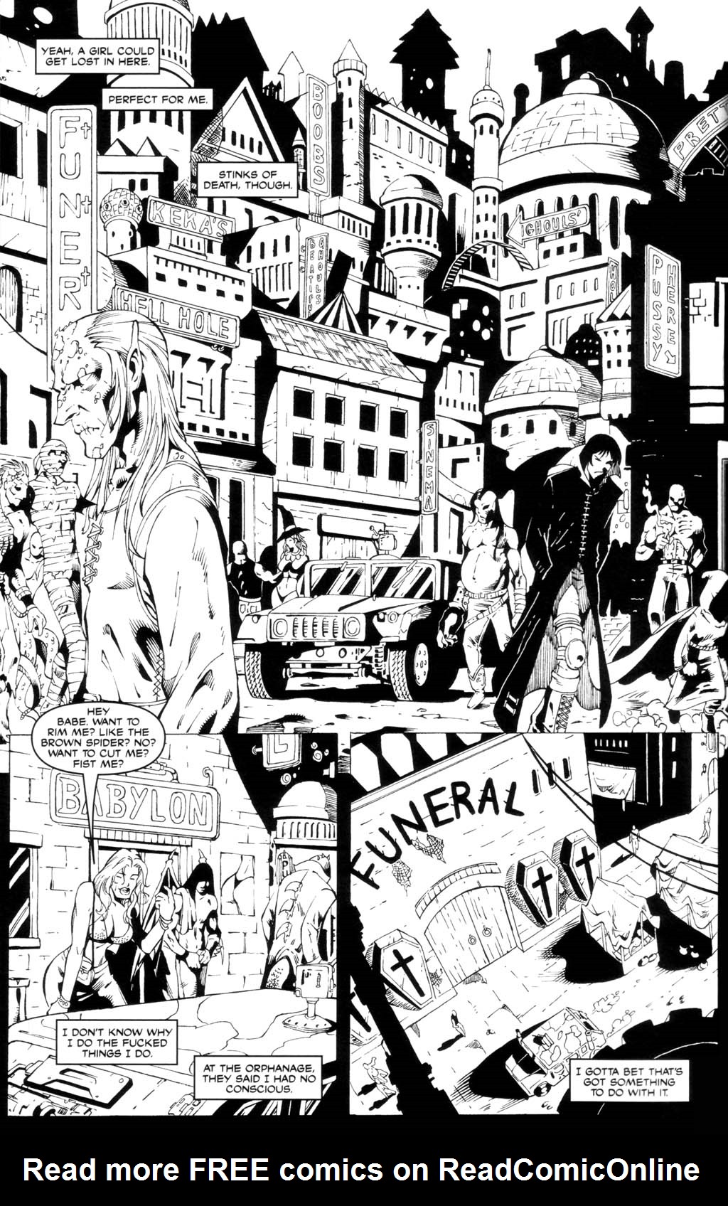 Read online Brian Pulido's War Angel comic -  Issue #1 - 10