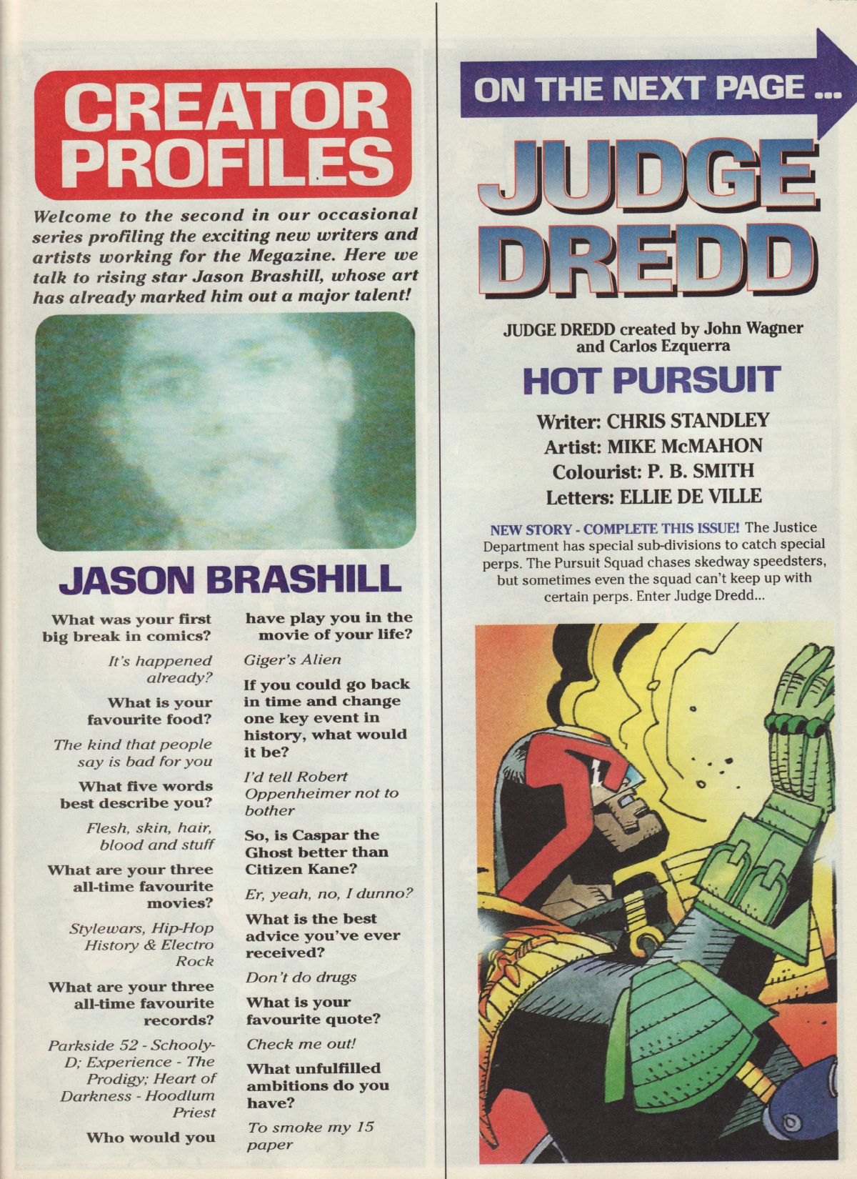 Read online Judge Dredd Megazine (vol. 3) comic -  Issue #3 - 32