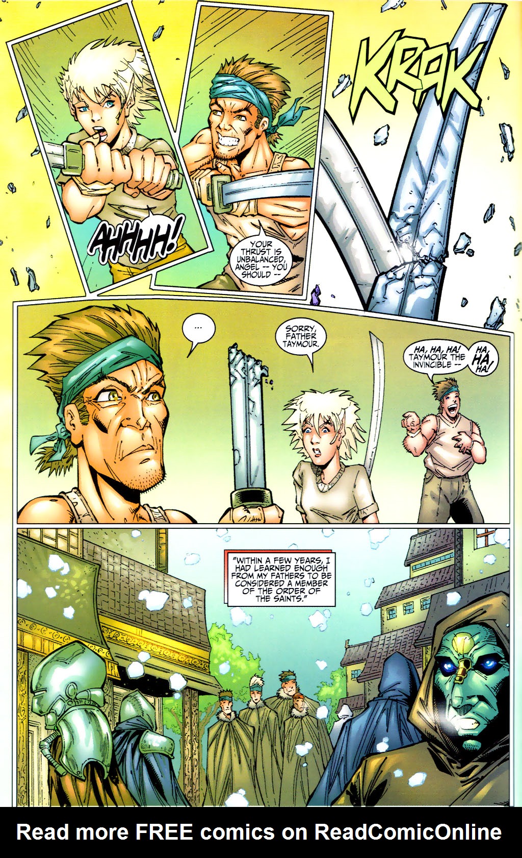 Read online Saint Angel comic -  Issue #3 - 10