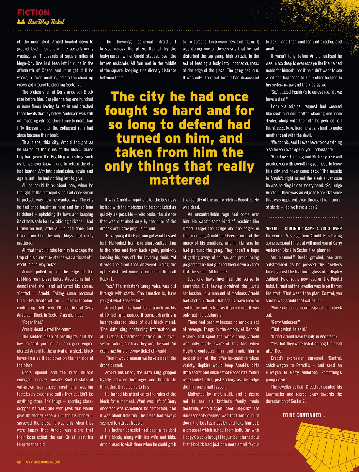 Judge Dredd Megazine (Vol. 5) issue 347 - Page 51