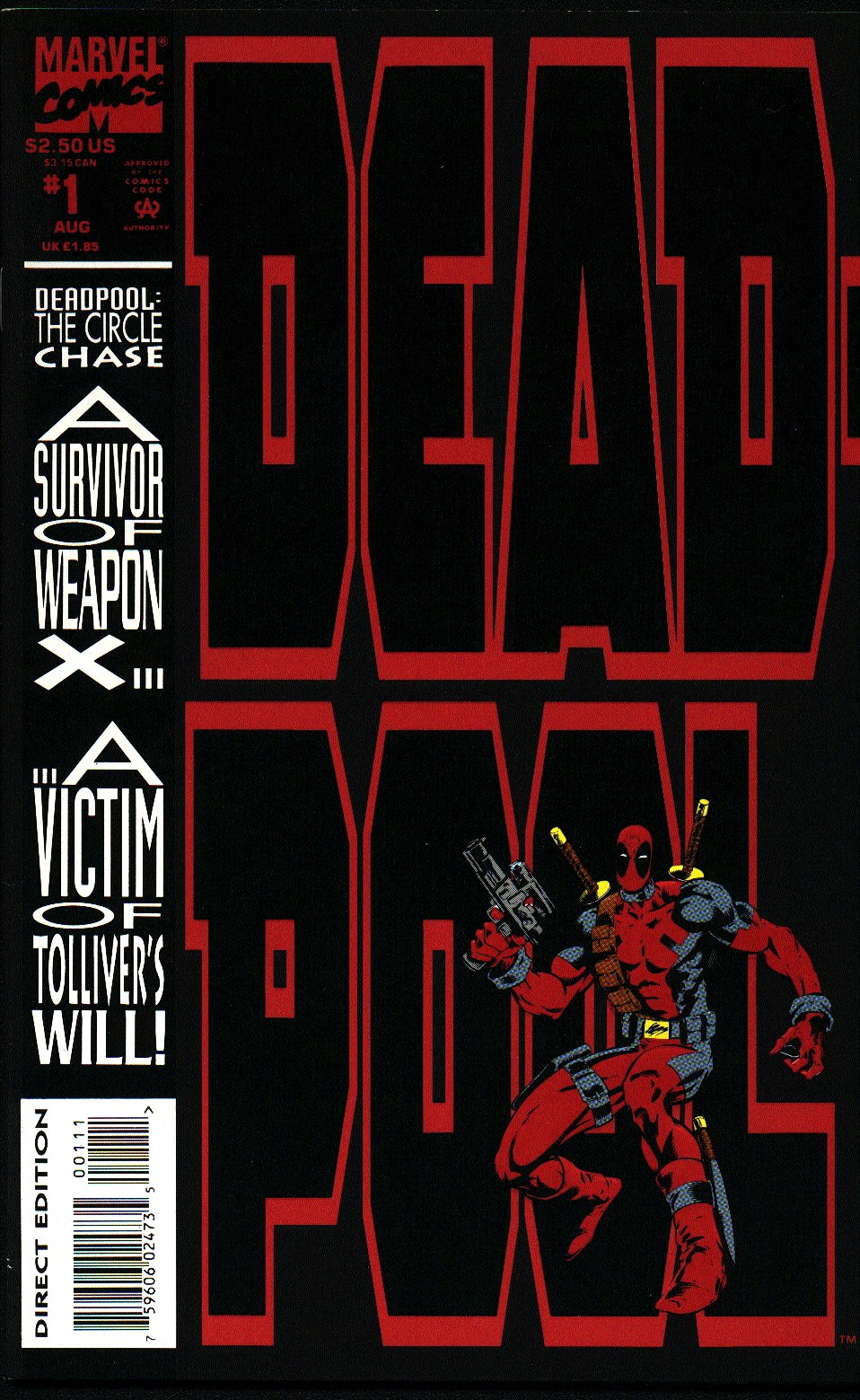 Read online Deadpool: The Circle Chase comic -  Issue #1 - 1