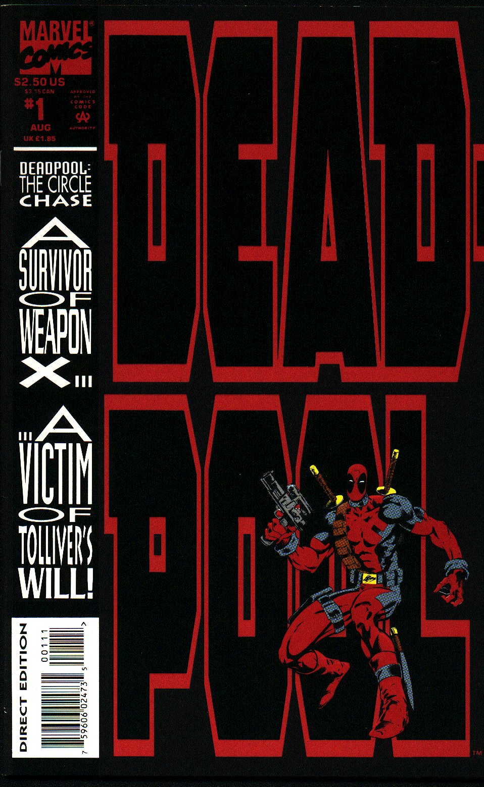 Read online Deadpool: The Circle Chase comic -  Issue #1 - 1